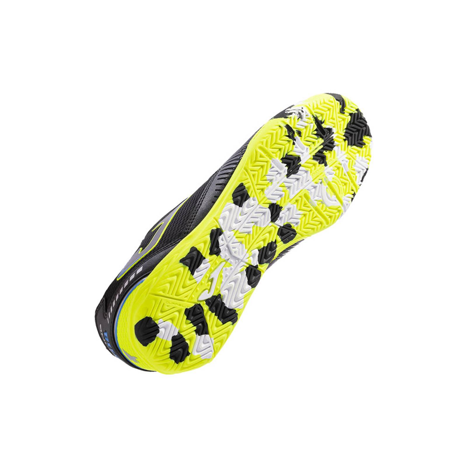 Tenis Joma Futbol Sala Dribling 2301 Indoor Negro/Amarillo fluor
