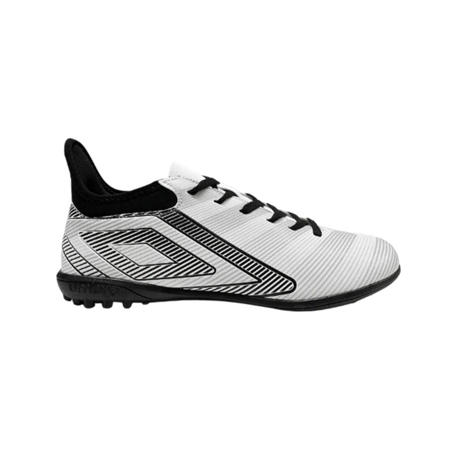 Tenis Futbol Rapido Turf Umbro VELOCE LT III Blanco/Negro
