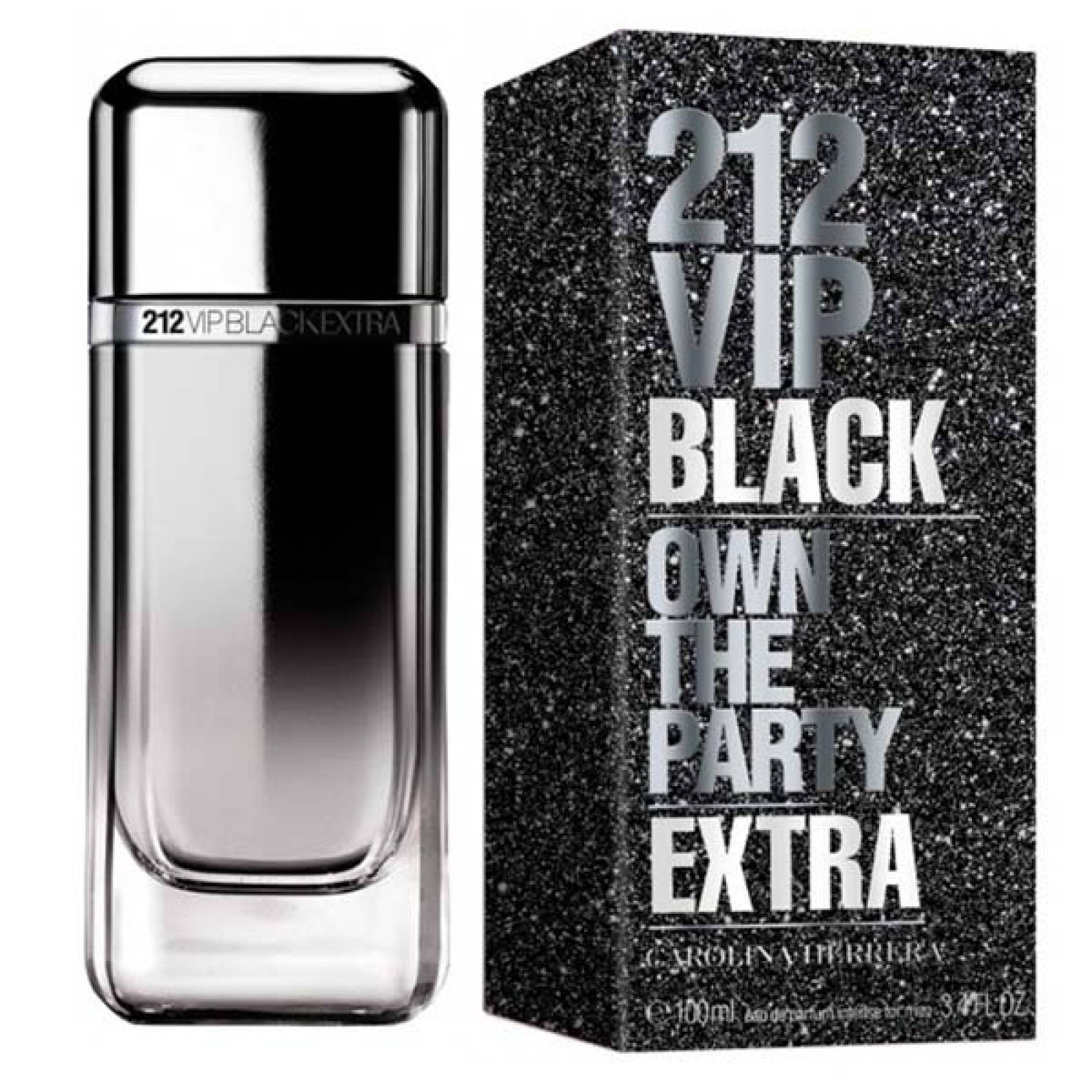 carolina herrera 212 vip black own the party