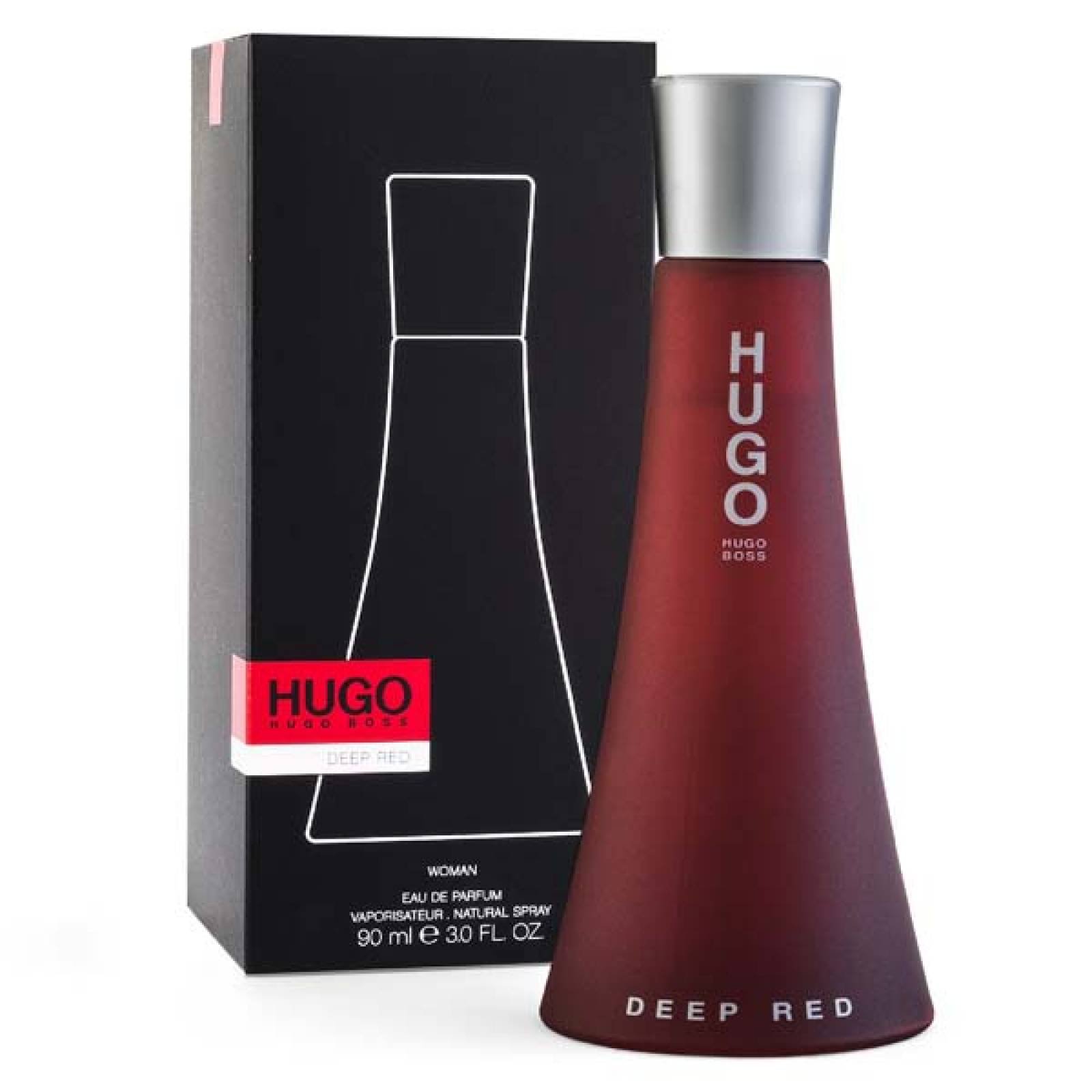 hugo woman deep red