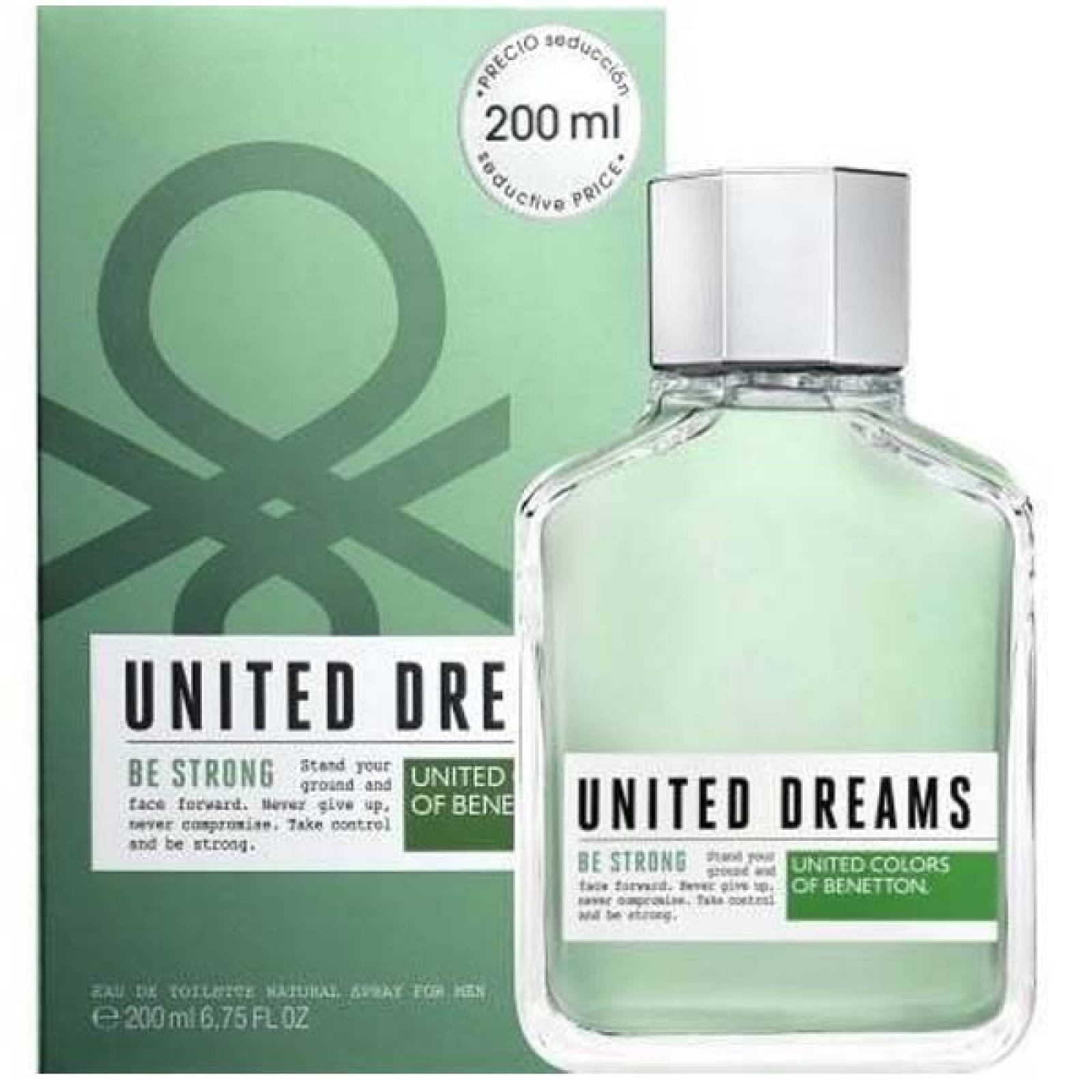 United Colors Of Benetton United Dreams Be Strong Deo-Spray – 150 Ml, Frischer Zitrus-Duft, Antitranspirant