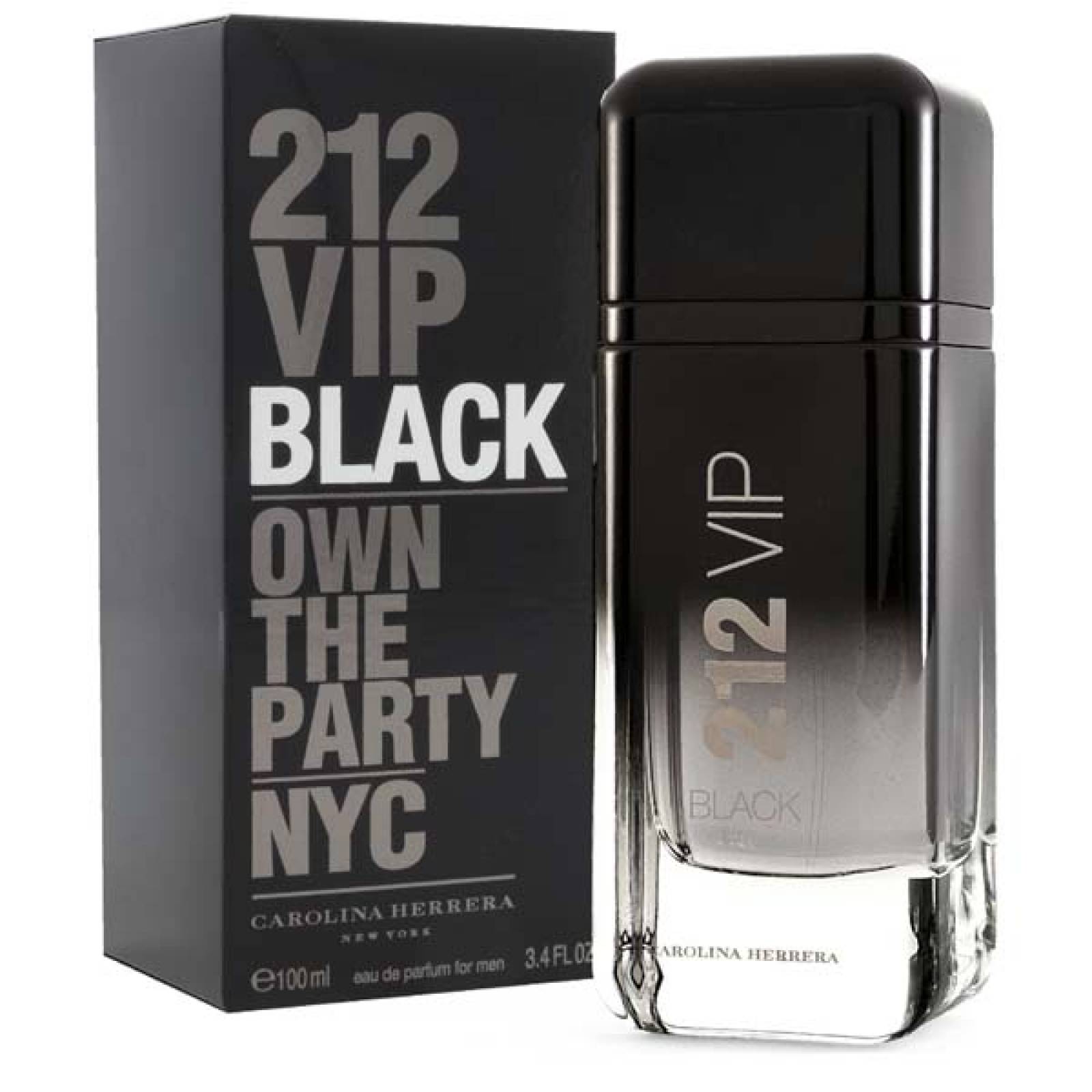 CAROLINA HERRERA 212 VIP BLACK MEN 100 ML CABALLERO