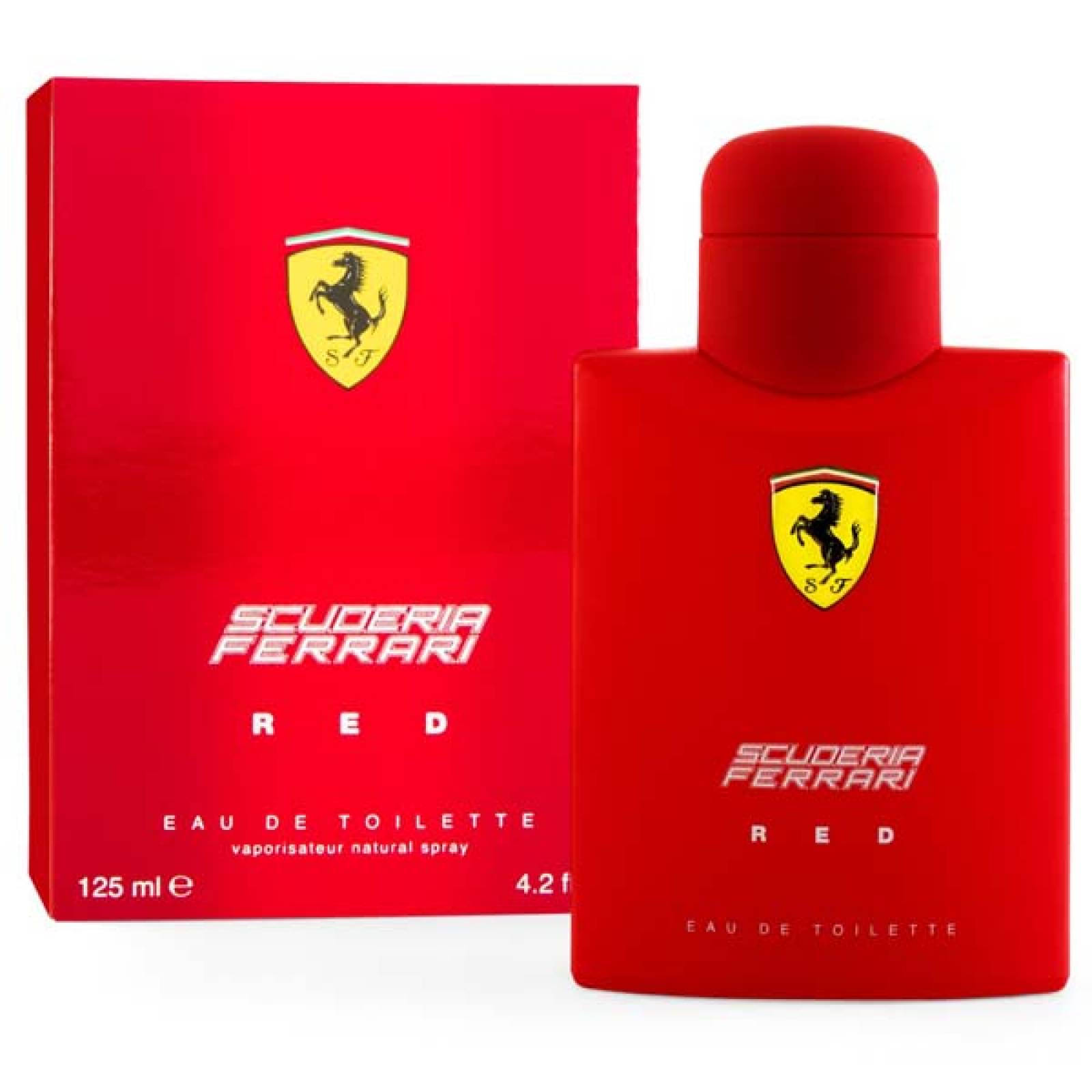 FERRARI SCUDERIA FERRARI RED 125 ML CABALLERO