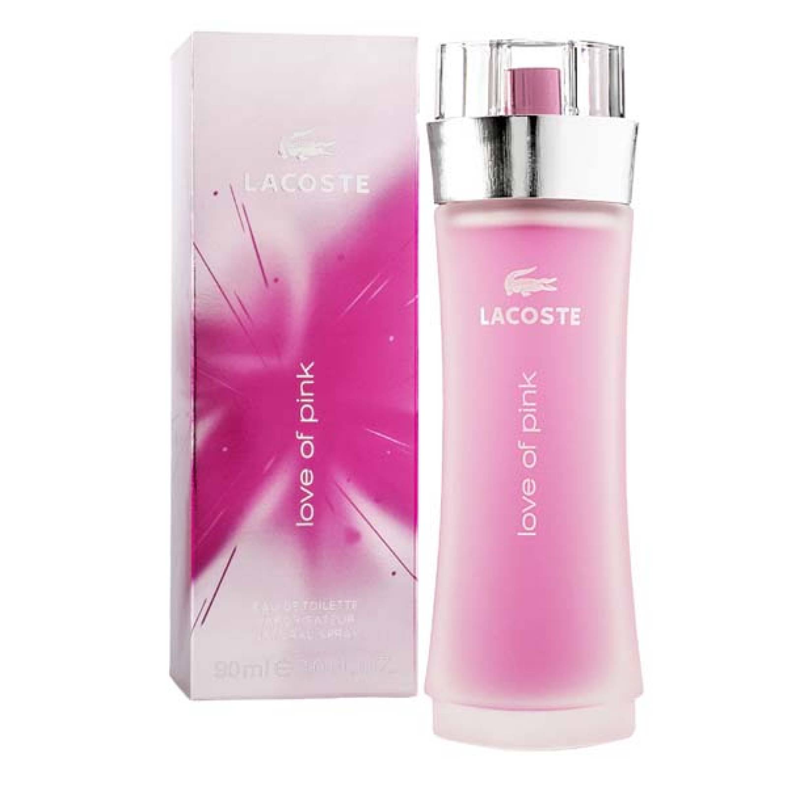 LACOSTE LOVE OF PINK 90 ML DAMA