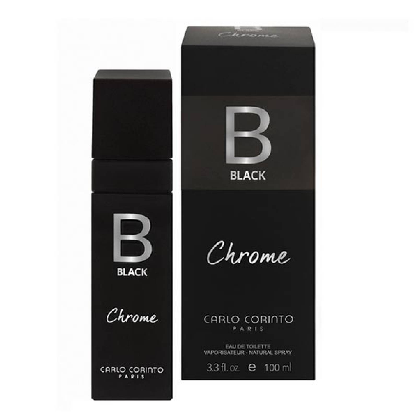 CARLO CORINTO BLACK CHROME 100 ML CABALLERO