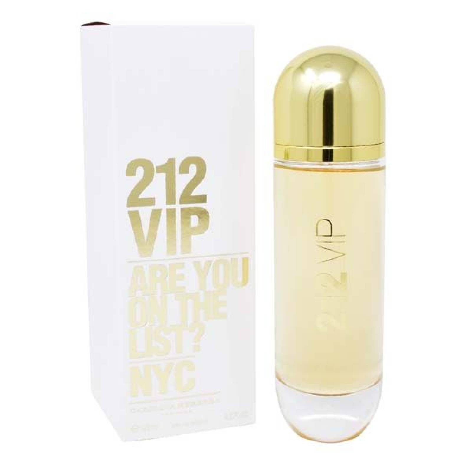 CAROLINA HERRERA 212 VIP 125 ML DAMA