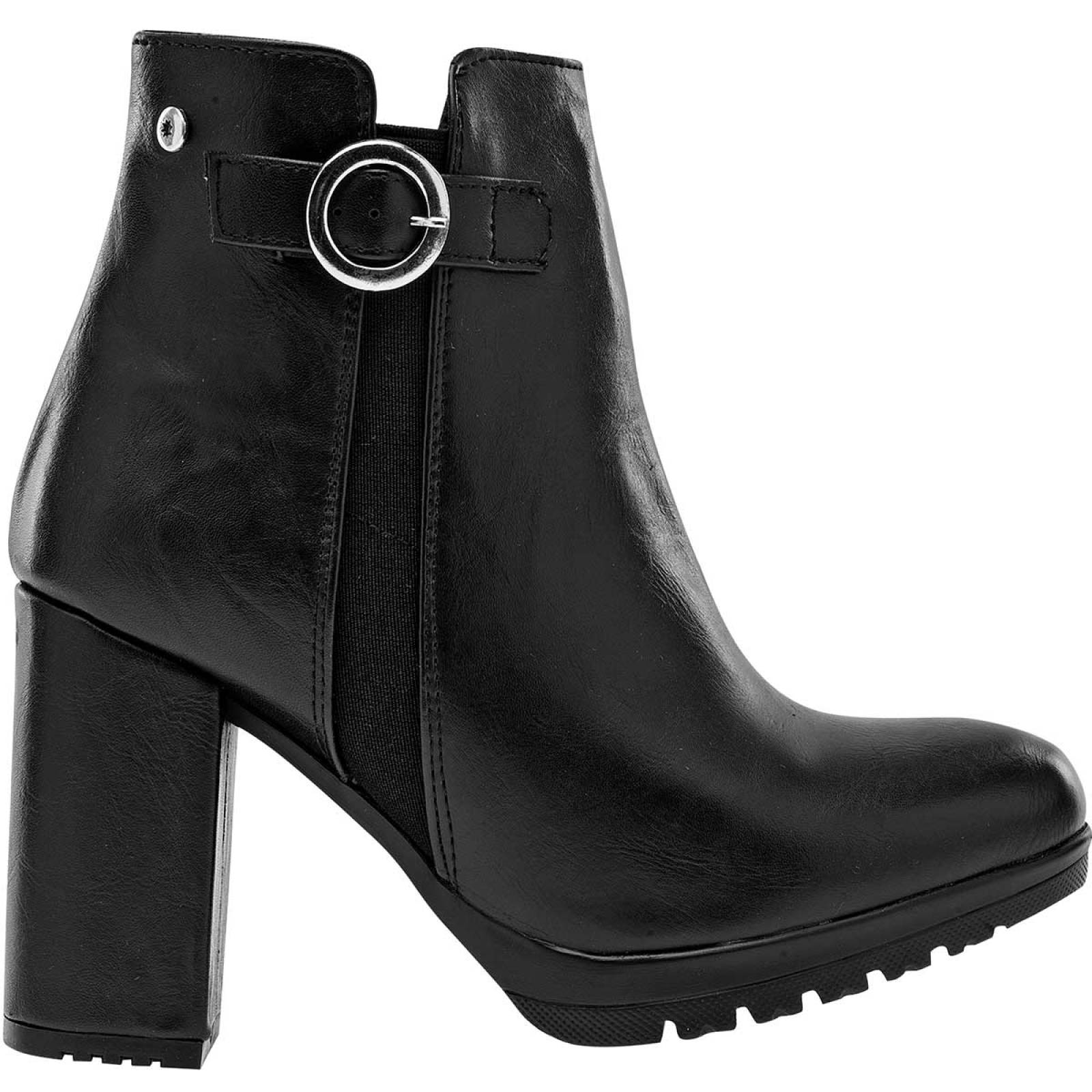 Moramora lady carolina Botin Mujer Negro