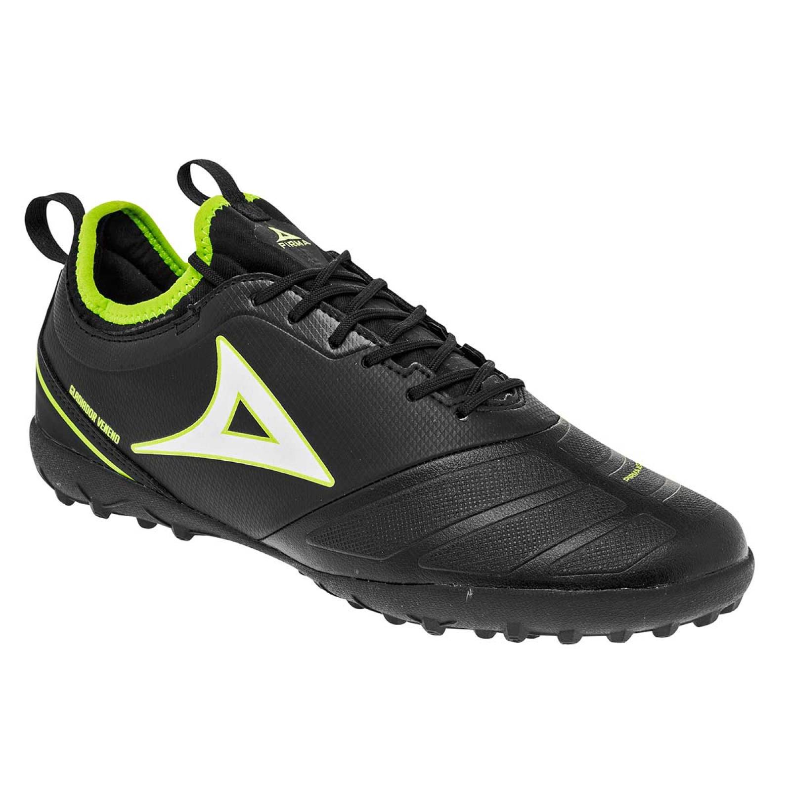 Pirma Tenis Hombre Negro verde