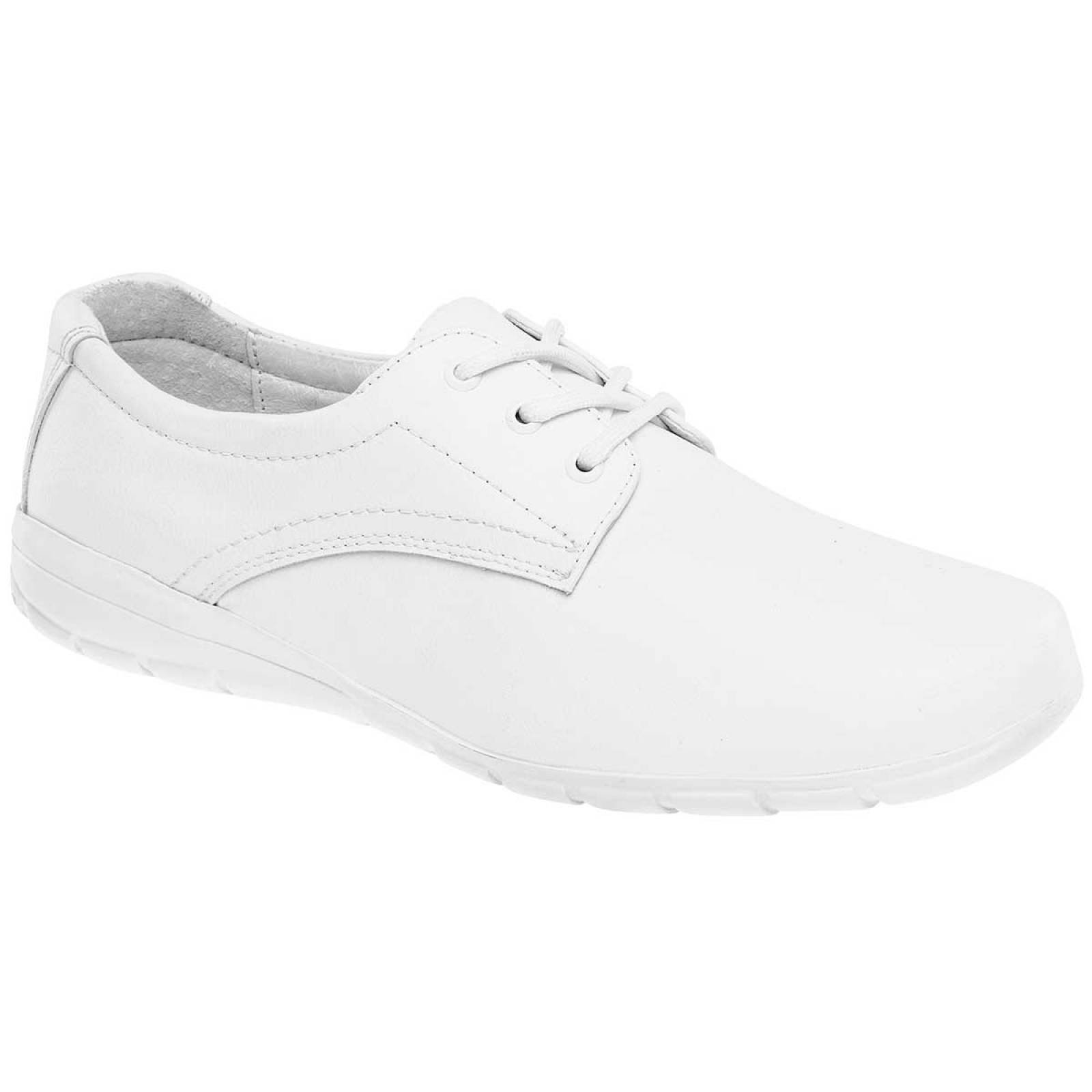 Confortante Zapato Mujer Blanco