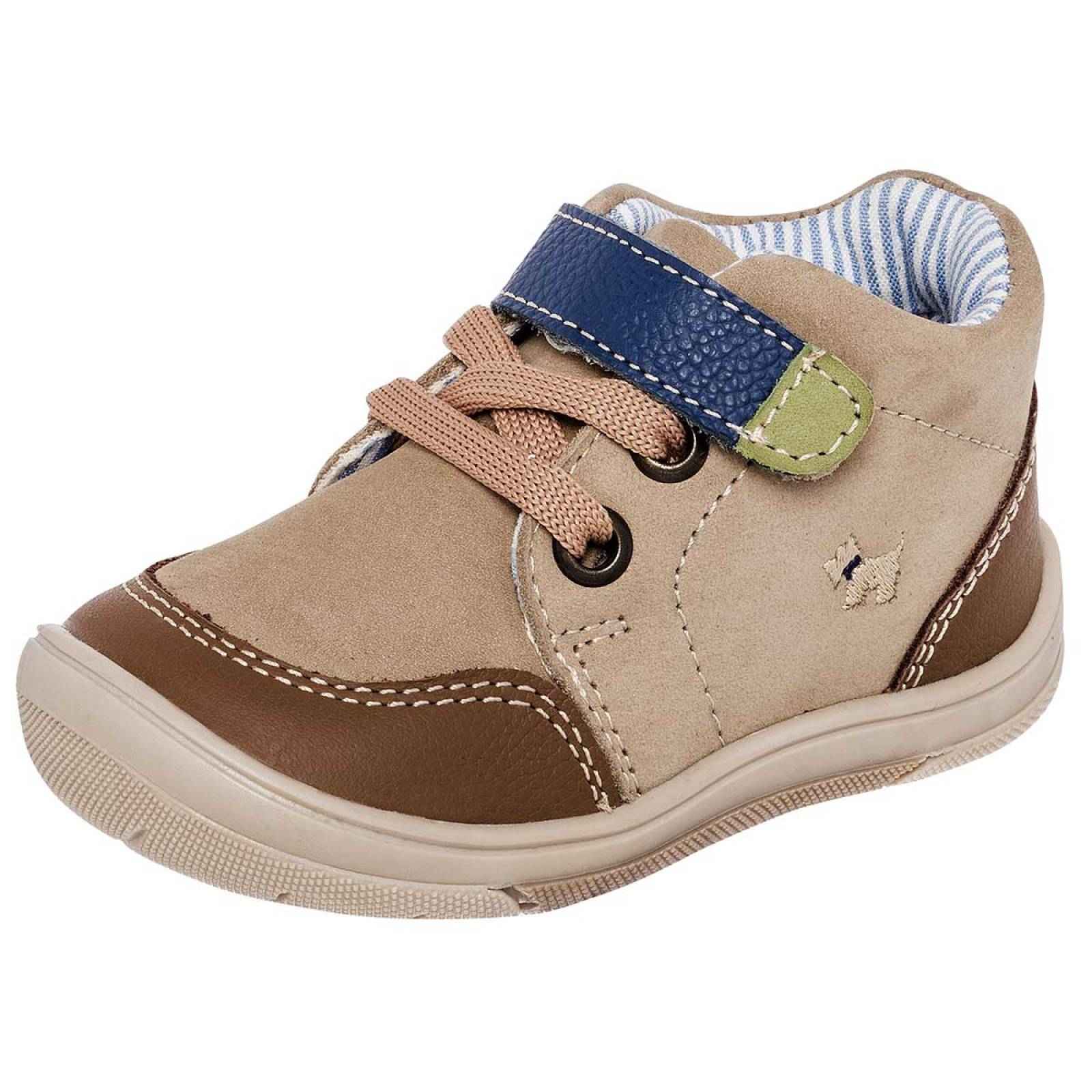 Ferrioni Bota y botin Niño Beige camel