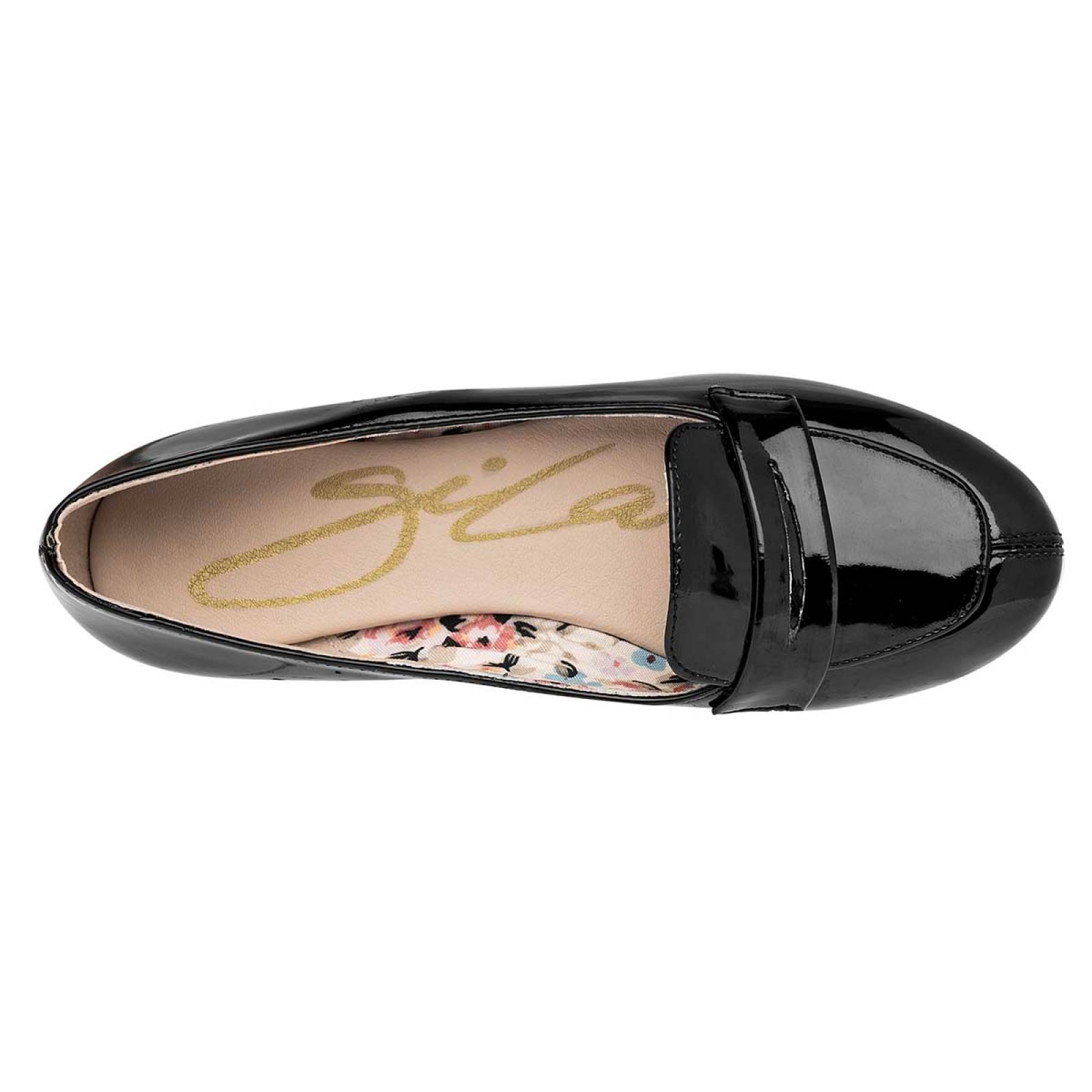 Gilardi Zapato Mujer Negro charol