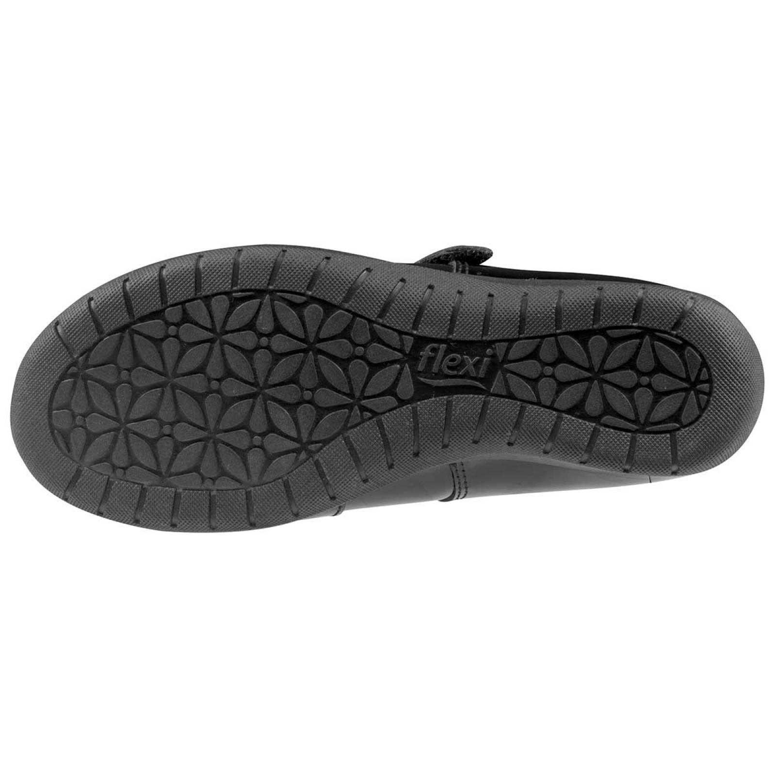 Flexi Zapato NiÃ±a Negro charol