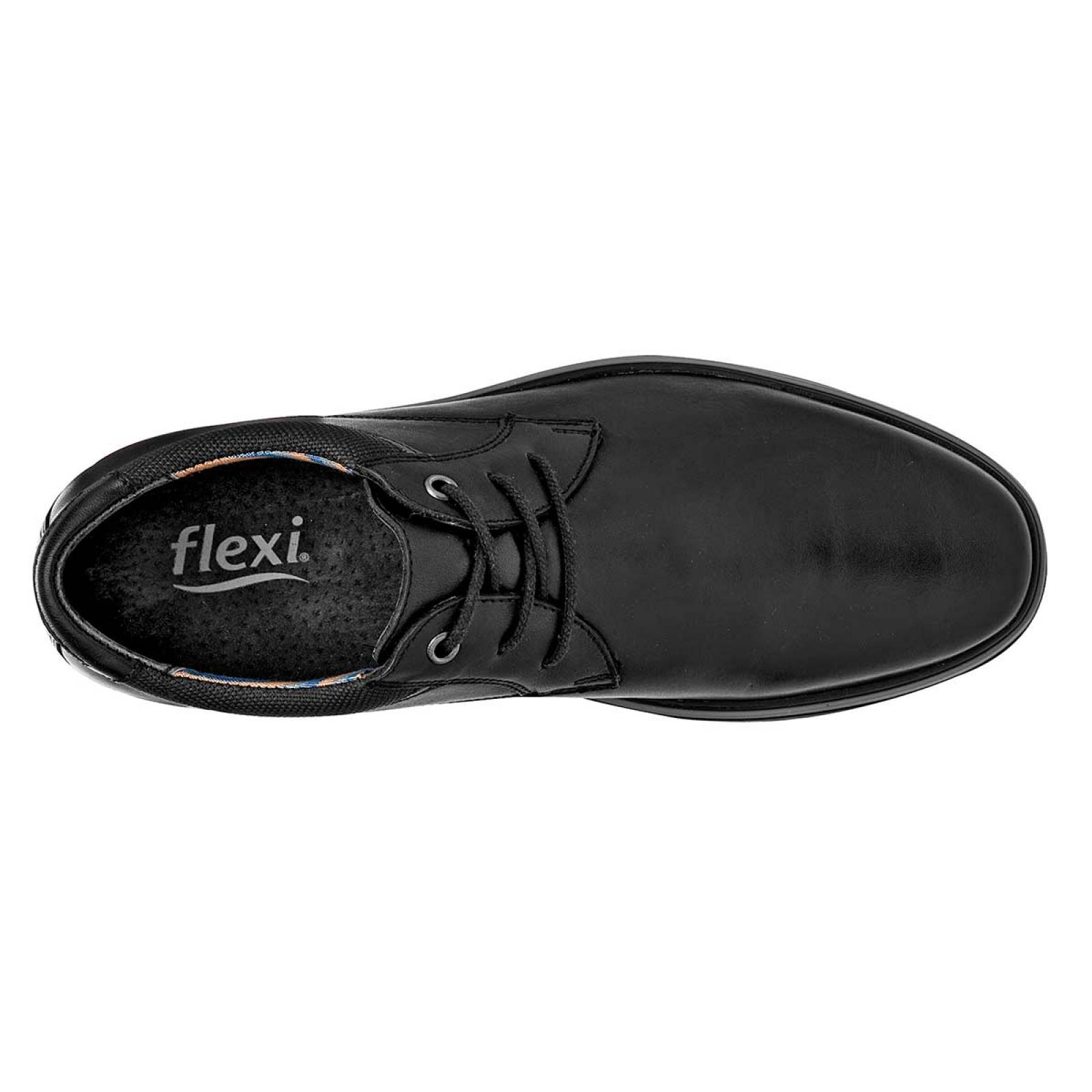 Flexi Zapato Hombre Negro