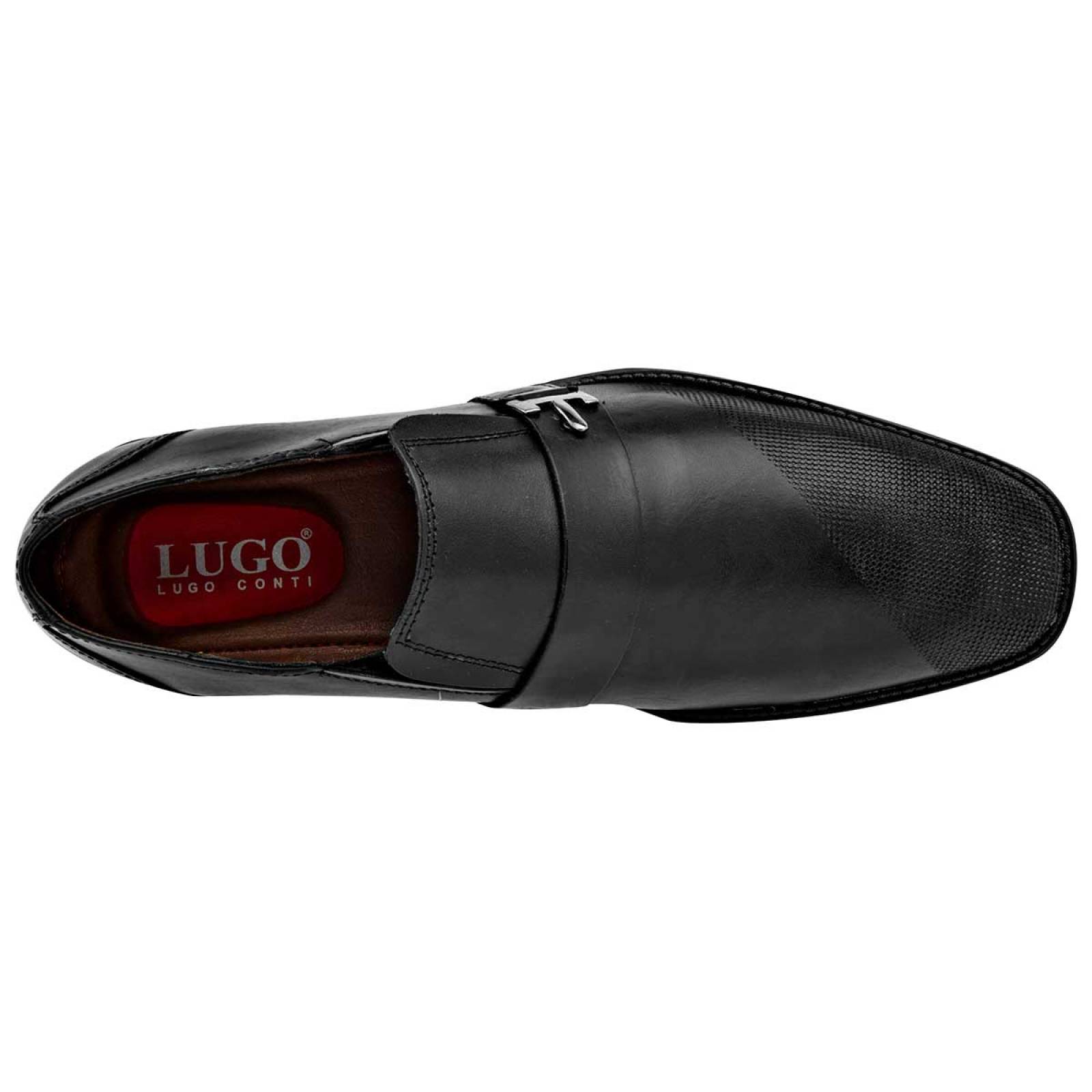 Lugo conti Zapato Hombre Negro