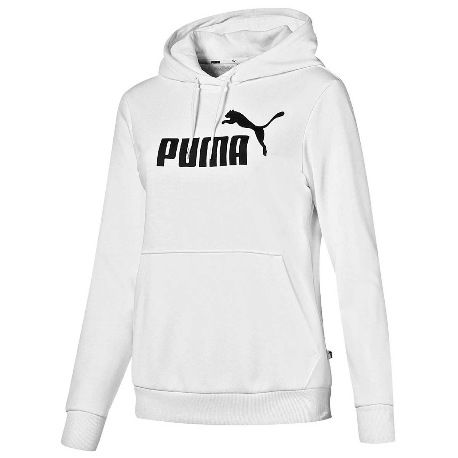 Puma Sudadera Mujer Blanco ess logo hoody tr