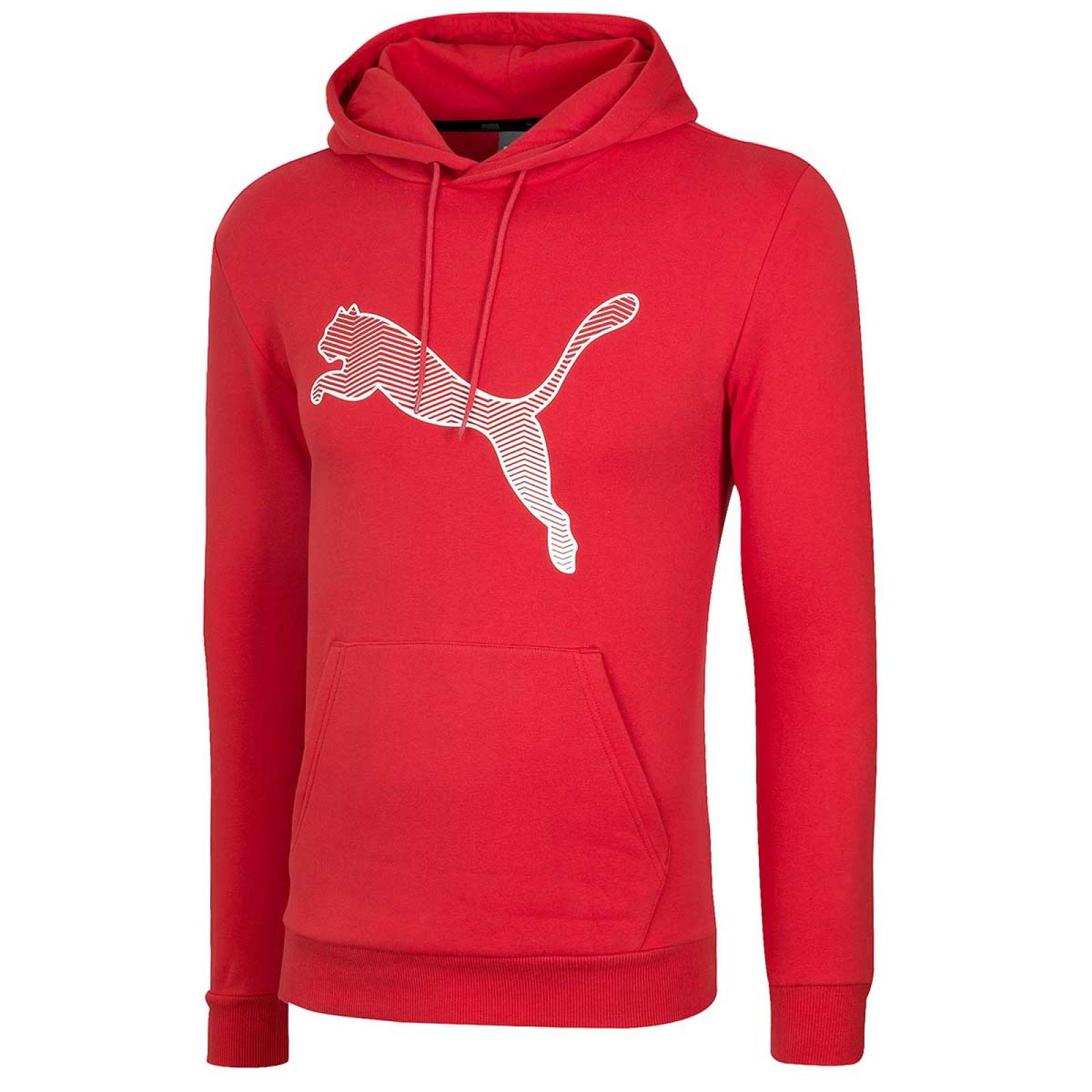 sudadera puma gris hombre