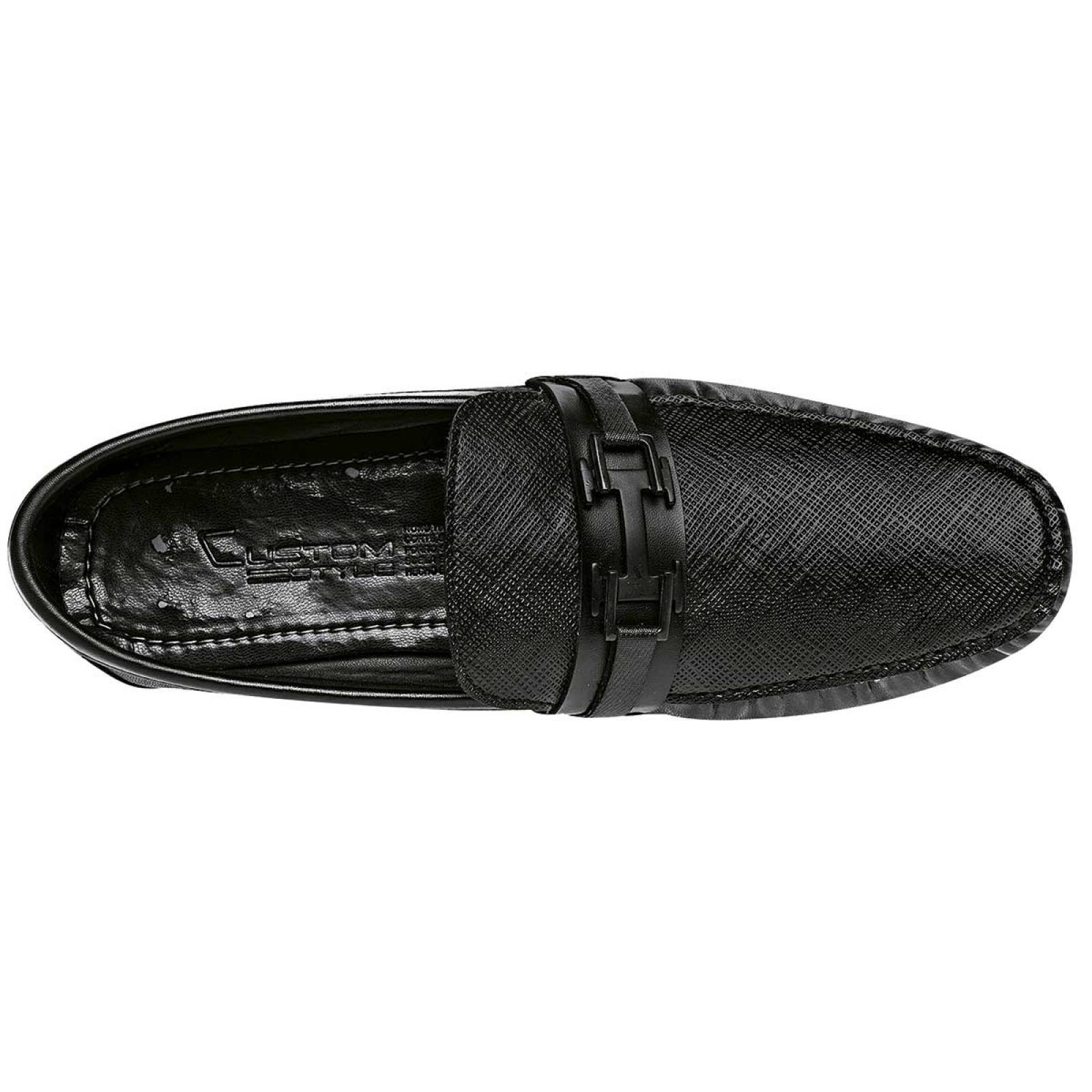 Negro total Zapato Hombre Negro