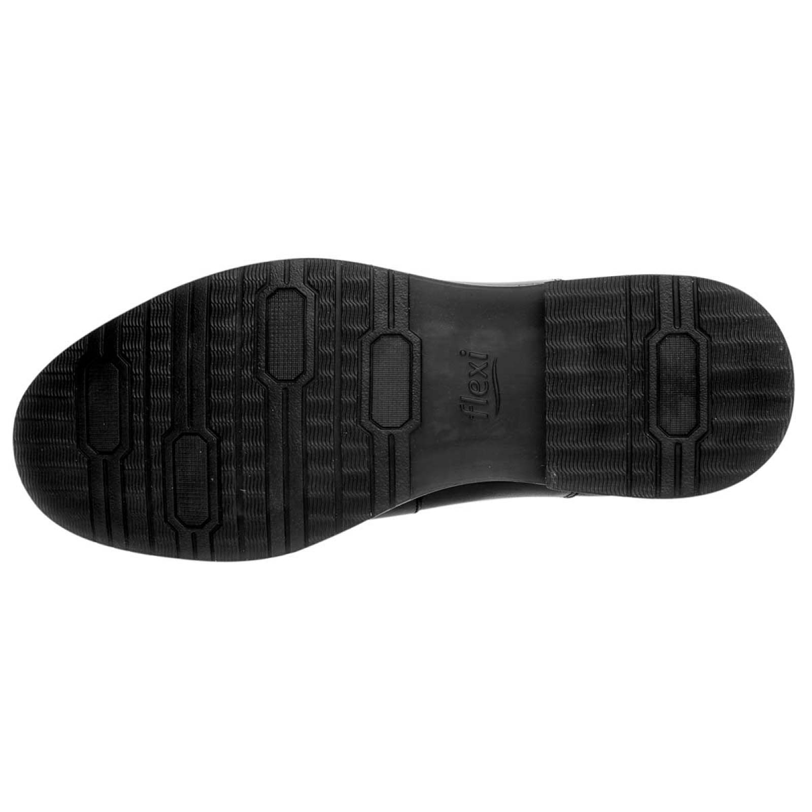 Flexi Zapato Hombre Negro