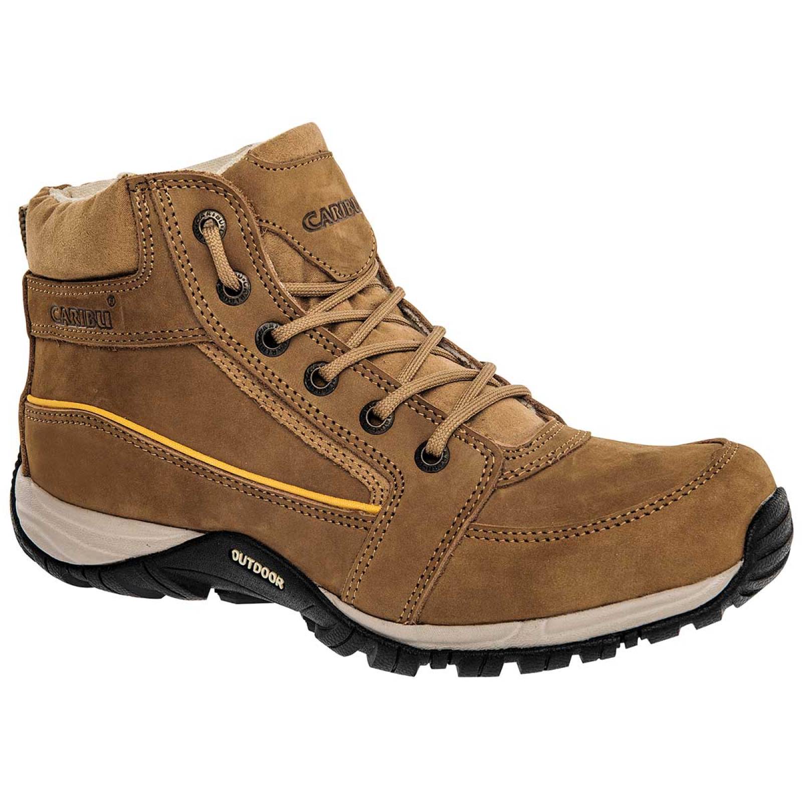 Caribu Zapato Hombre Camel