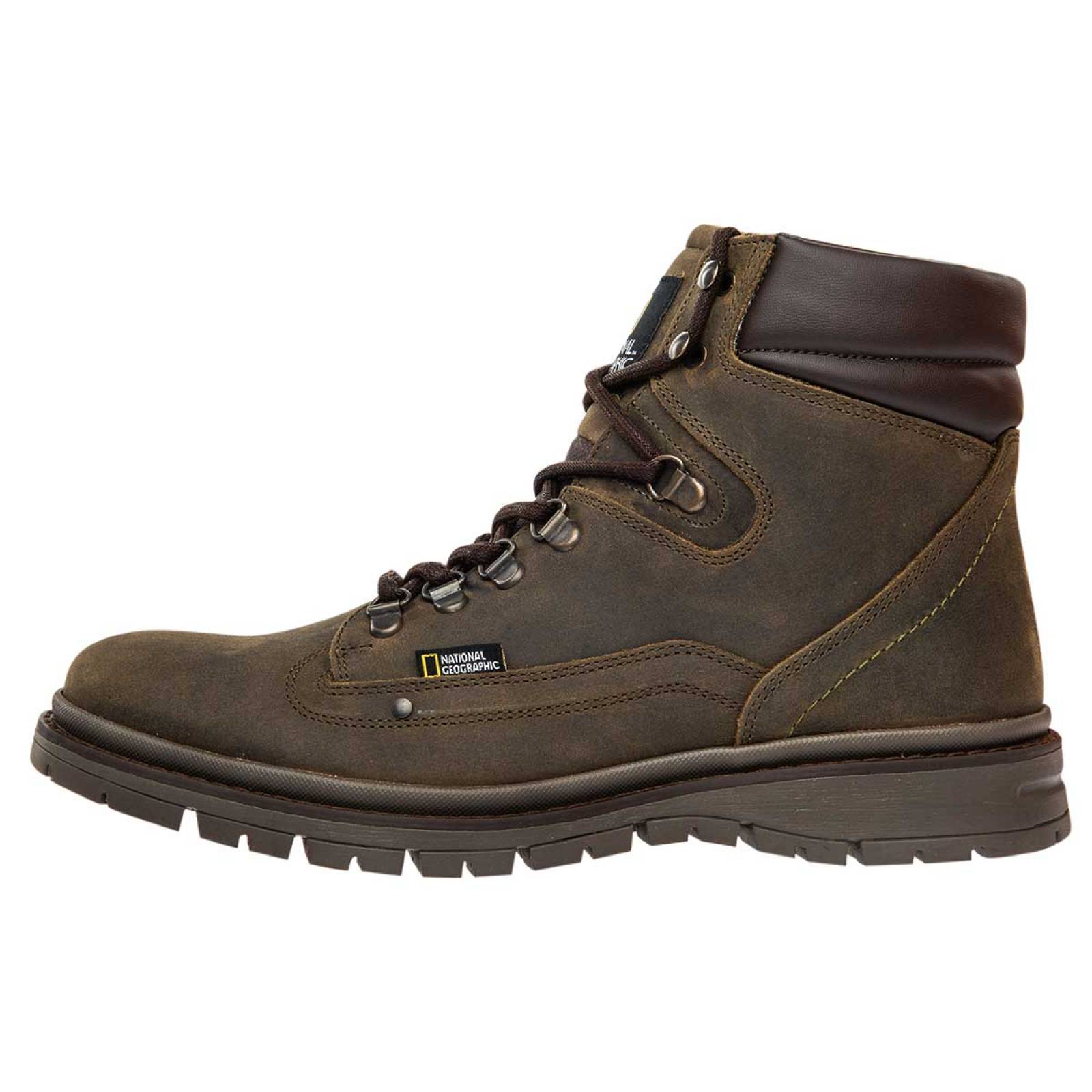 National geographic Bota y botin Hombre Cafe