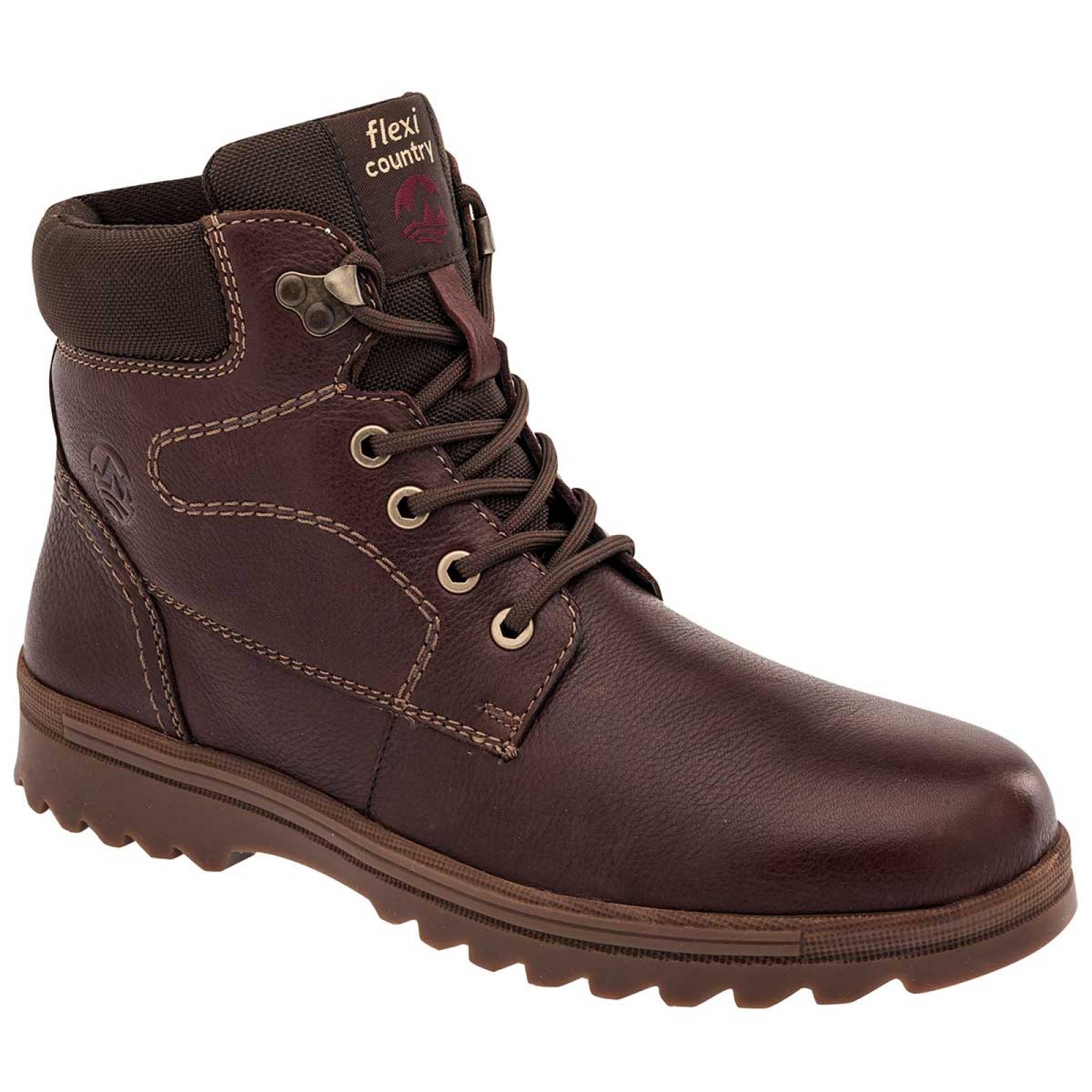 Botas Outdoor Botas Flexi Vino Flexi Bota Y Botin Hombre Vino