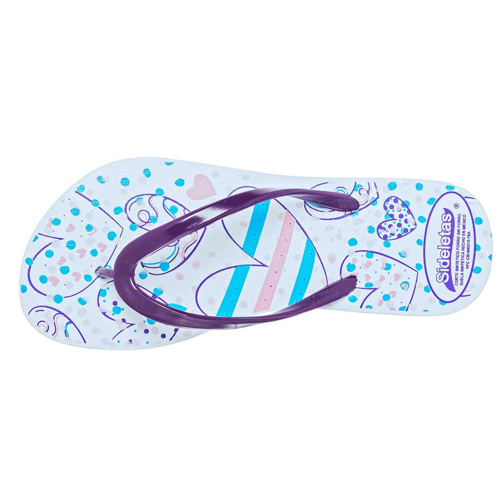 Sideletas Sandalia de mujer 84758-1