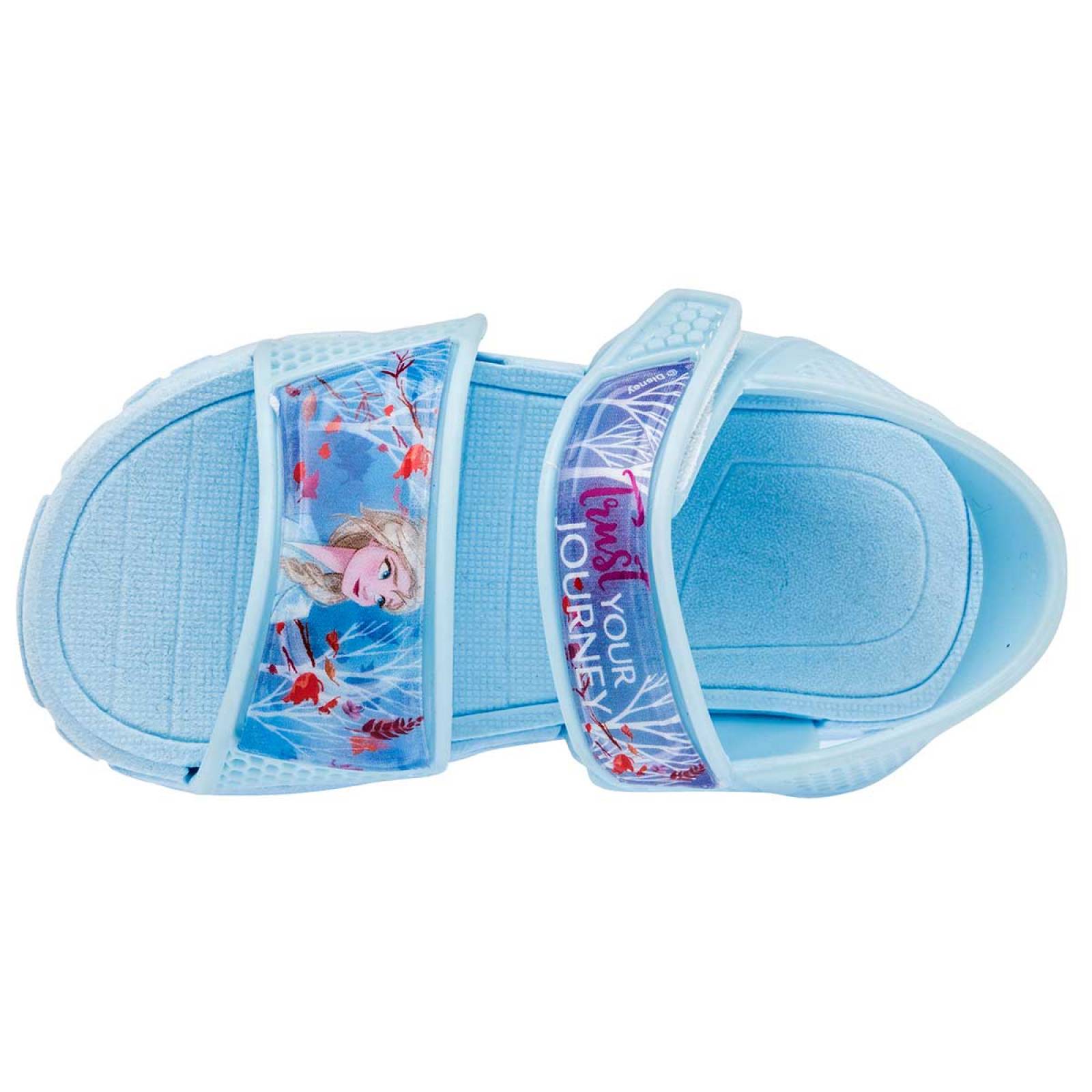 Tenis con Imaginación  sandalia personaje frozen niña azul código 951401