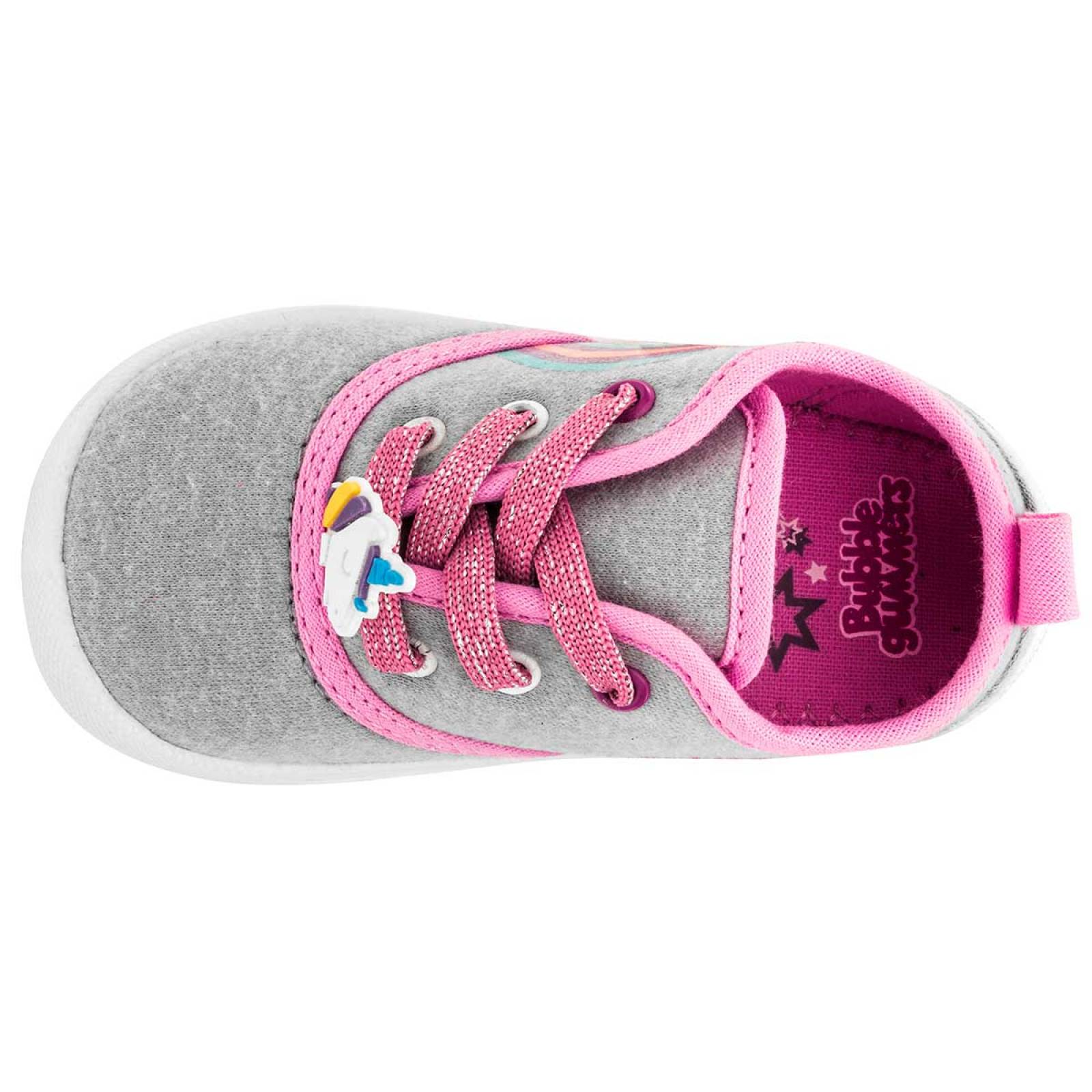 Bubble Gummers  tenis urbano color gris niña gris codigo 902701