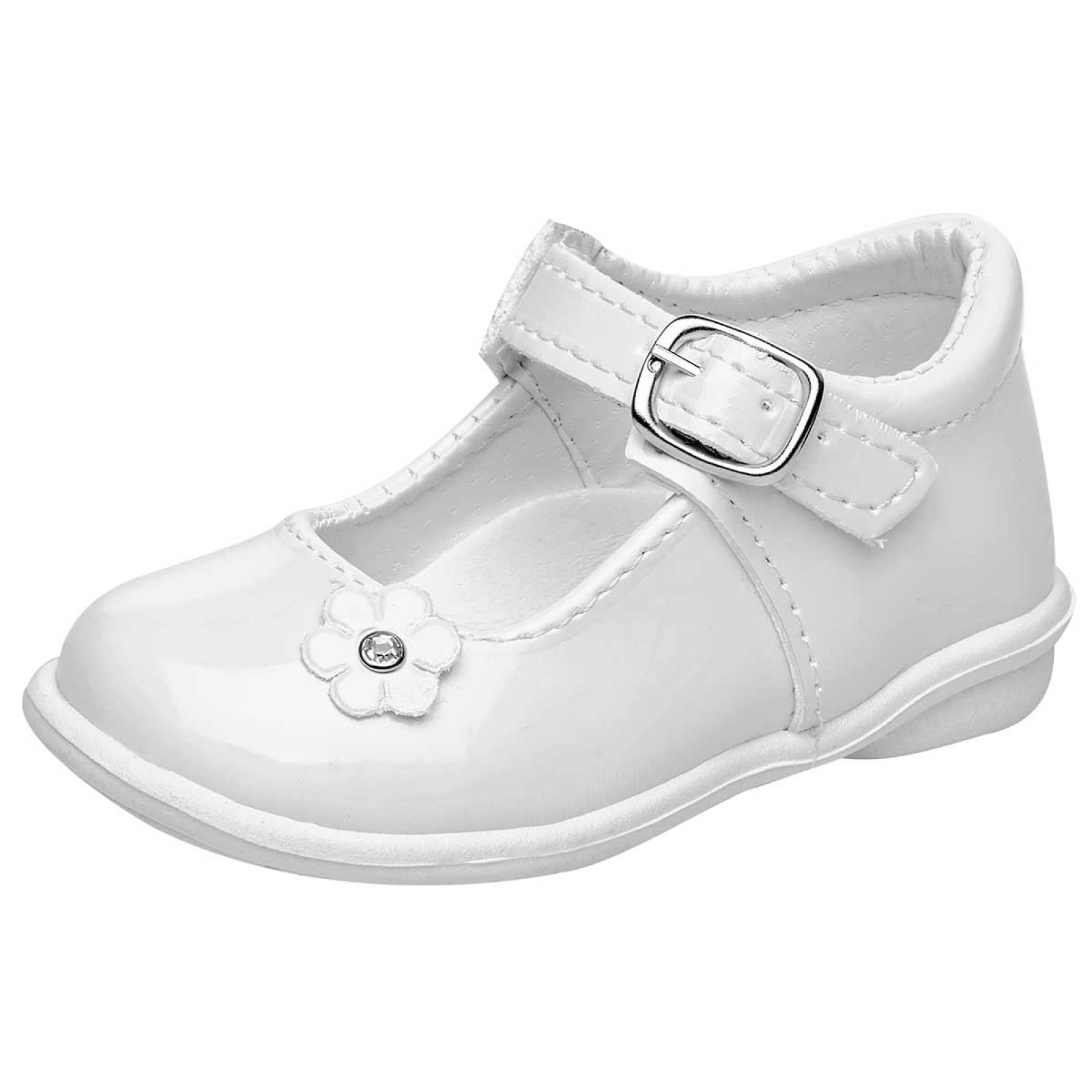 Kids Sofi zapato casual charol blanco niña beb blanco codigo 658821