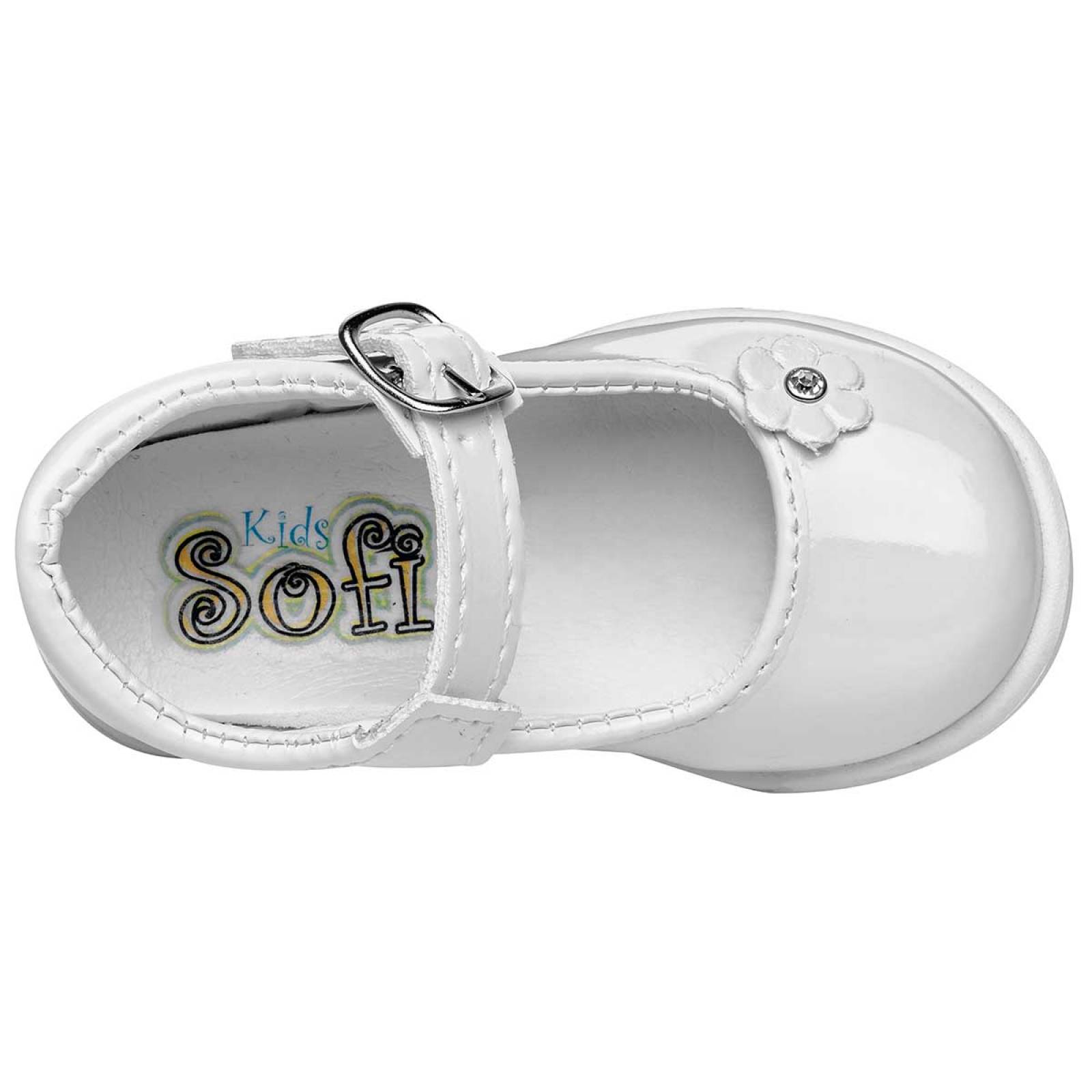 Kids Sofi zapato casual charol blanco niña beb blanco codigo 658821