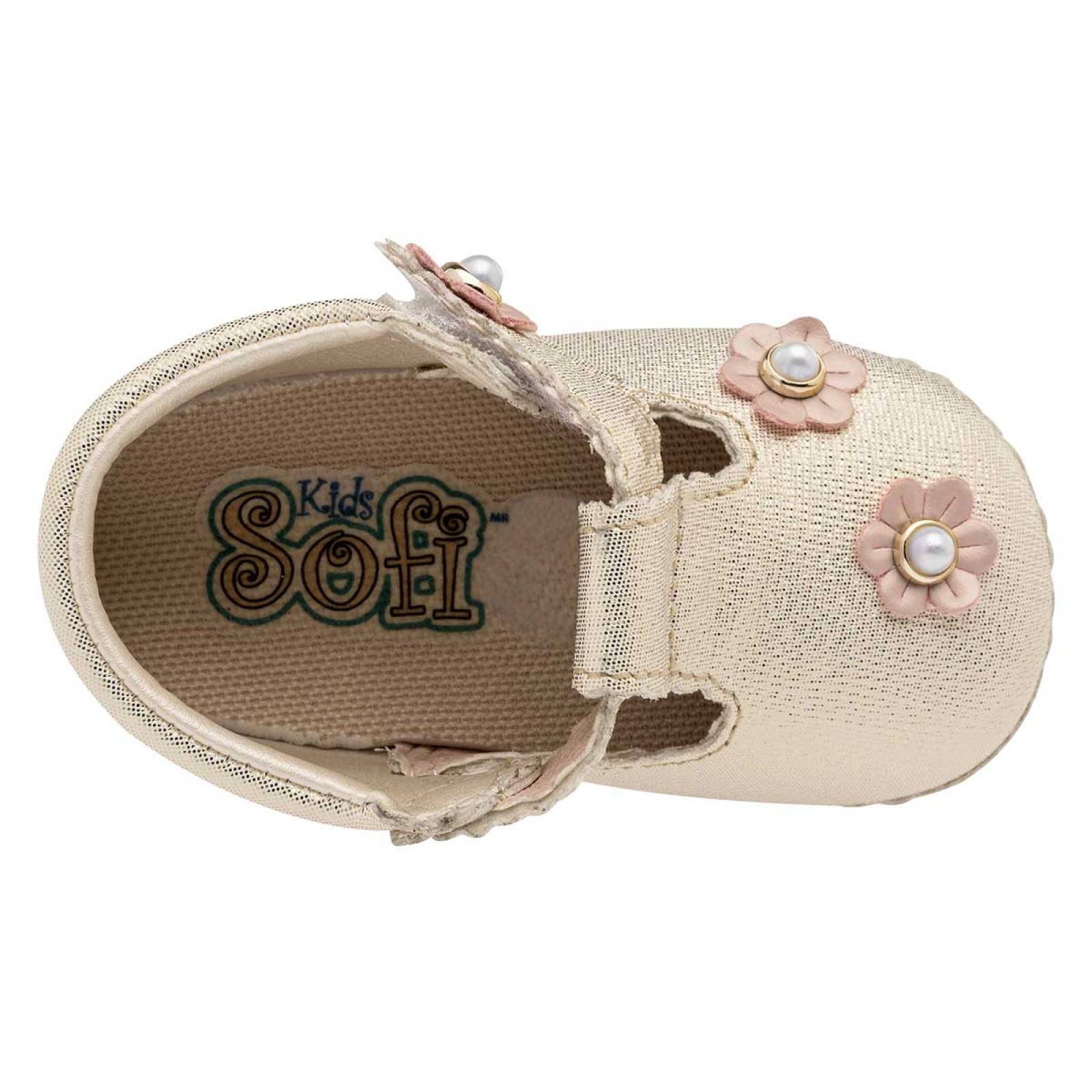 Kids Sofi  zapato color oro niña beb dorado codigo 946311