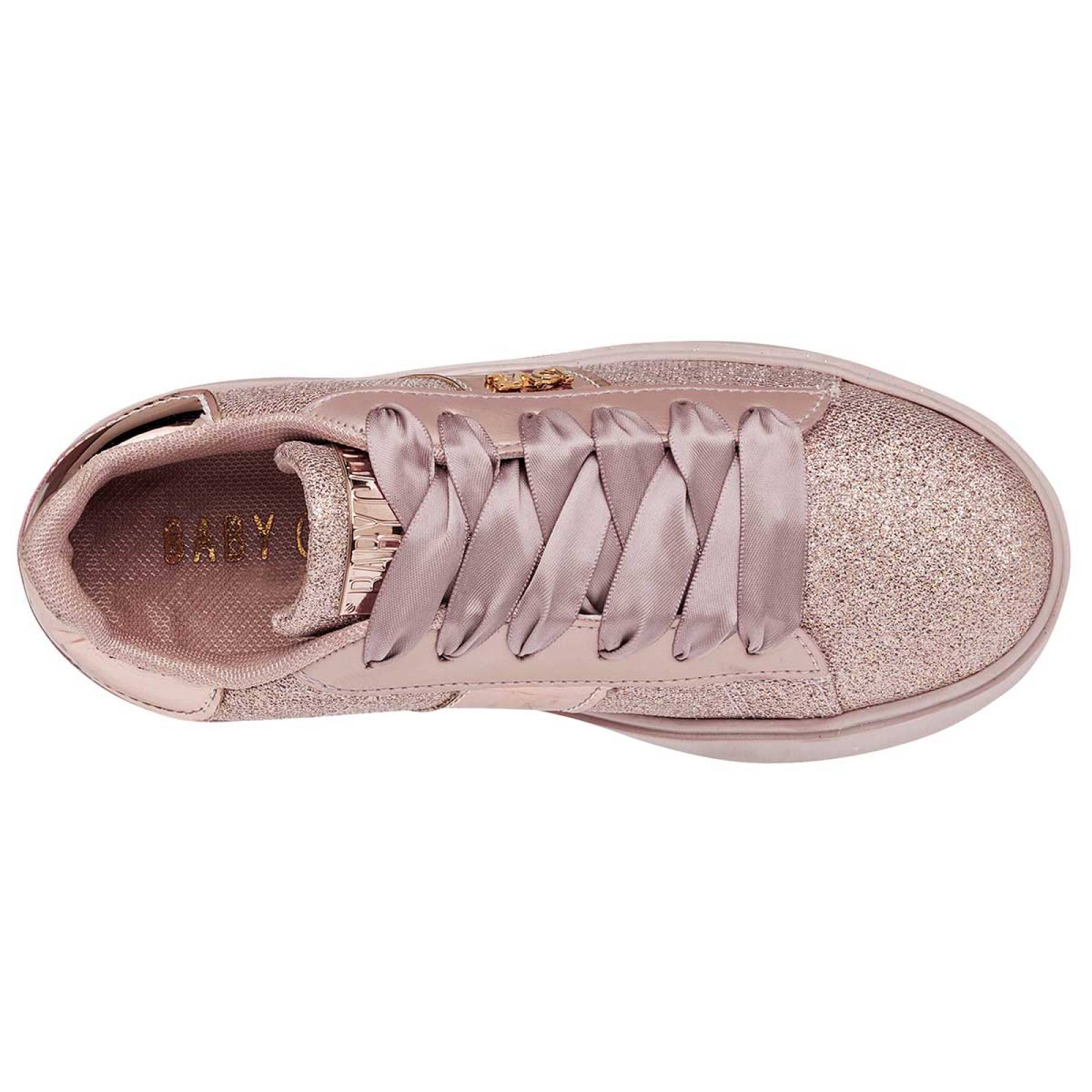 Baby Cats  tenis urbano en color oro rosa niña dorado rosa codigo 849511