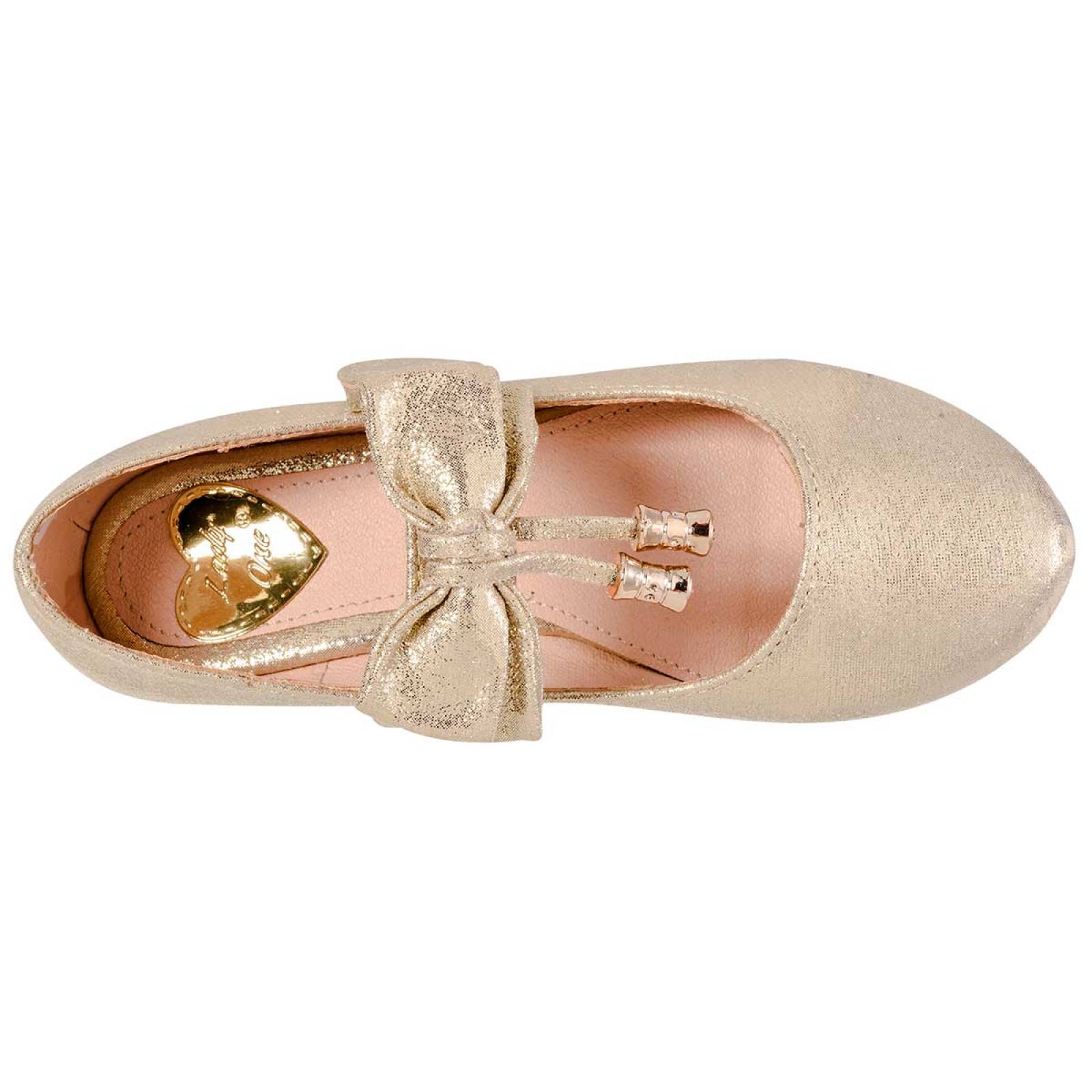 Lady One balerina color oro niña dorado código 795961