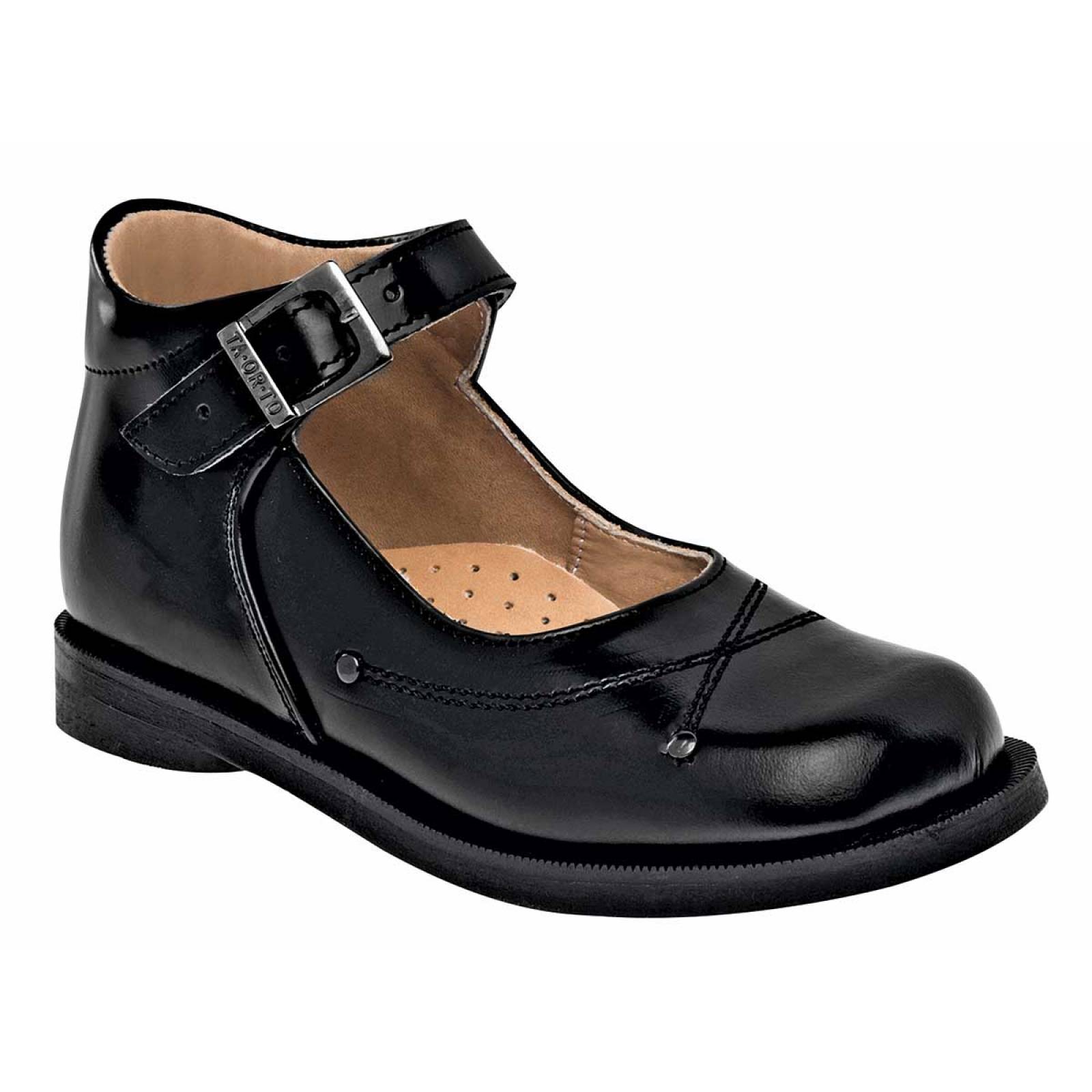 Ta-or-To Zapato para NiÃ±a, horma preventiva, ortopÃ©dico, suela de cuero  73422-2