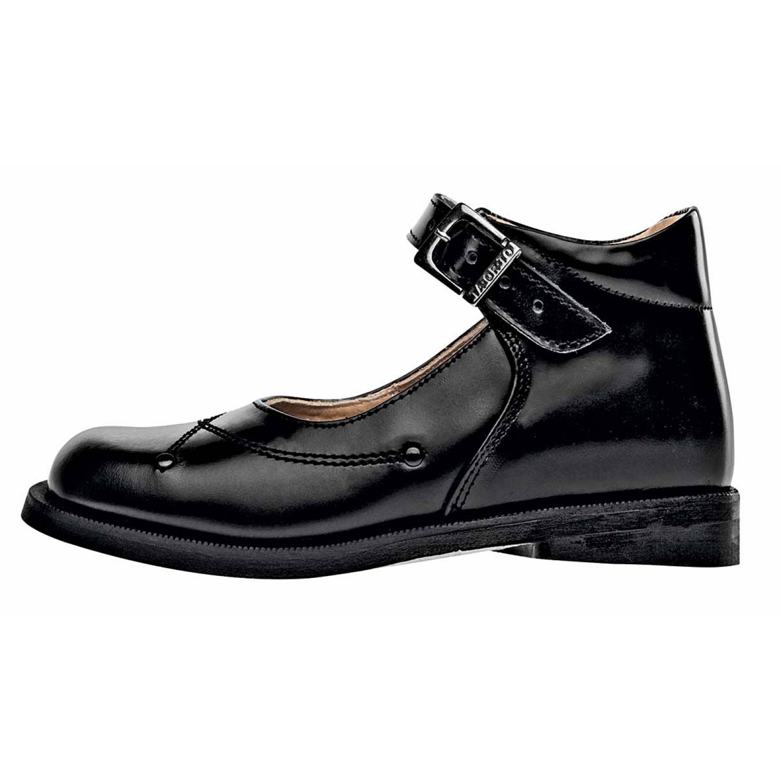 Ta-or-To Zapato para NiÃ±a, horma preventiva, ortopÃ©dico, suela de cuero  73422-2