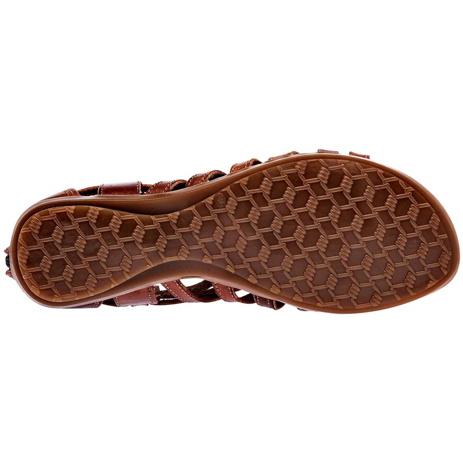 Mora Tierra Sandalia para mujer café, código 102226-1