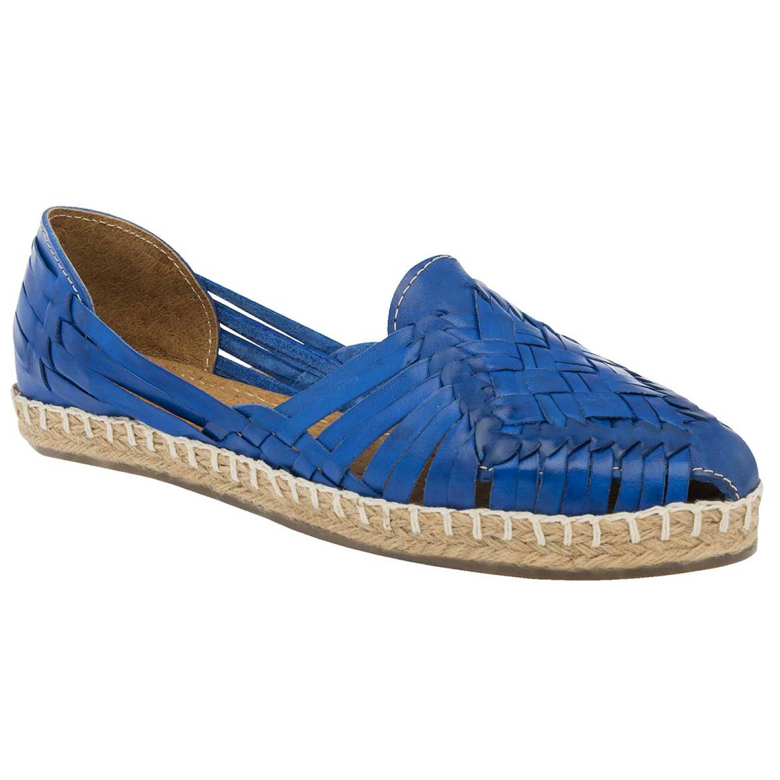 Mora Tierra Sandalia para mujer azul rey, código 102244-1