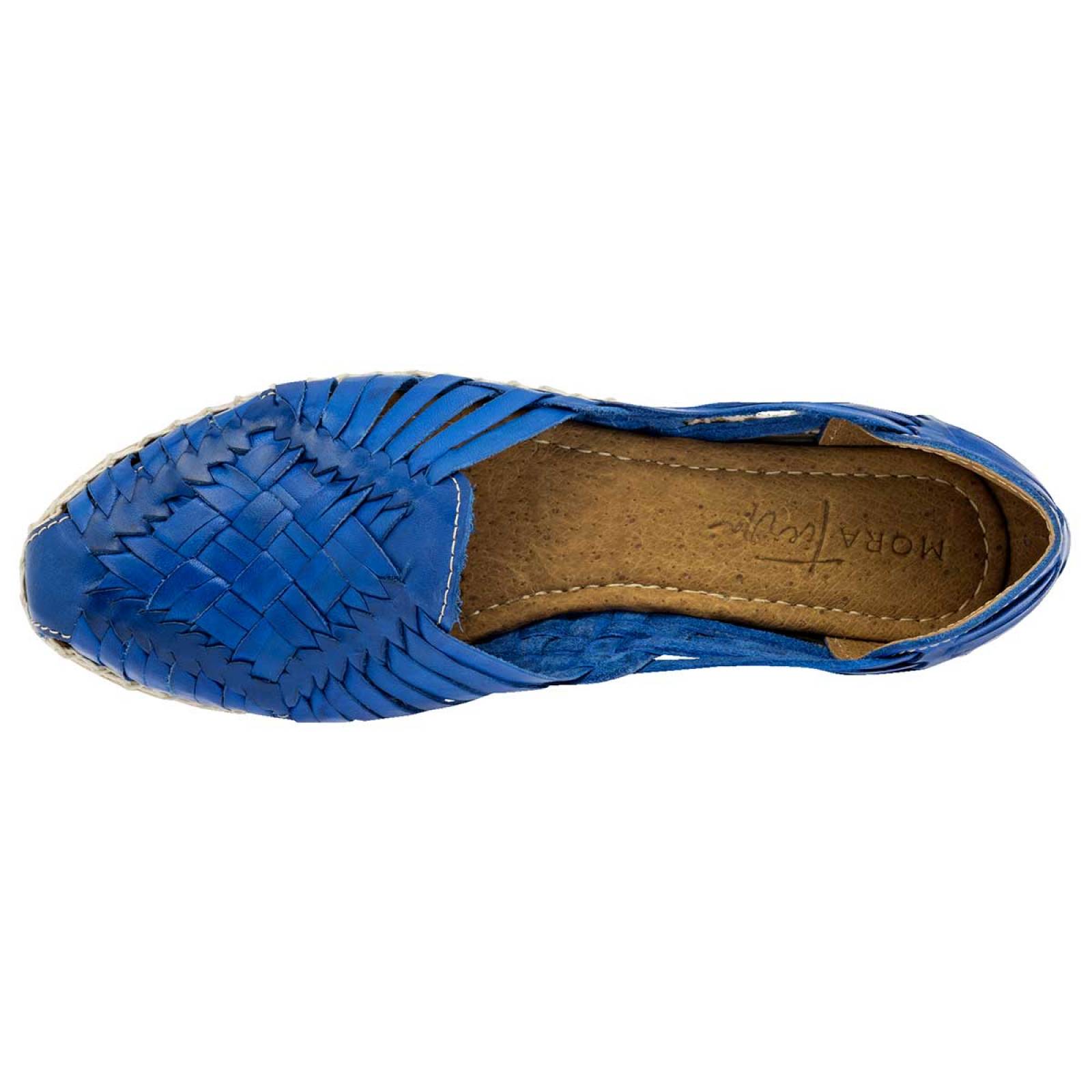Mora Tierra Sandalia para mujer azul rey, código 102244-1