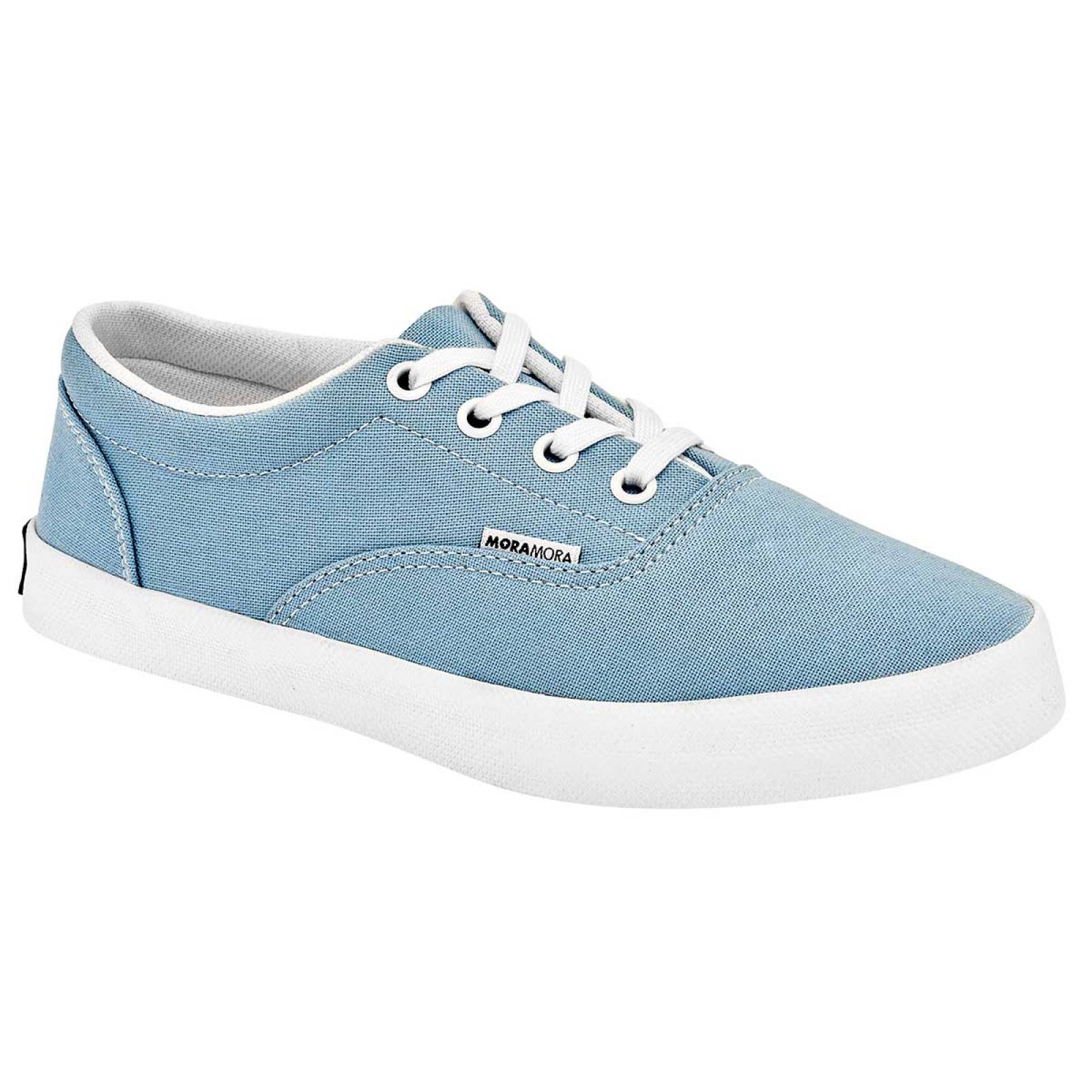 Moramora Tenis urbano para joven azul cielo, código 102477-1