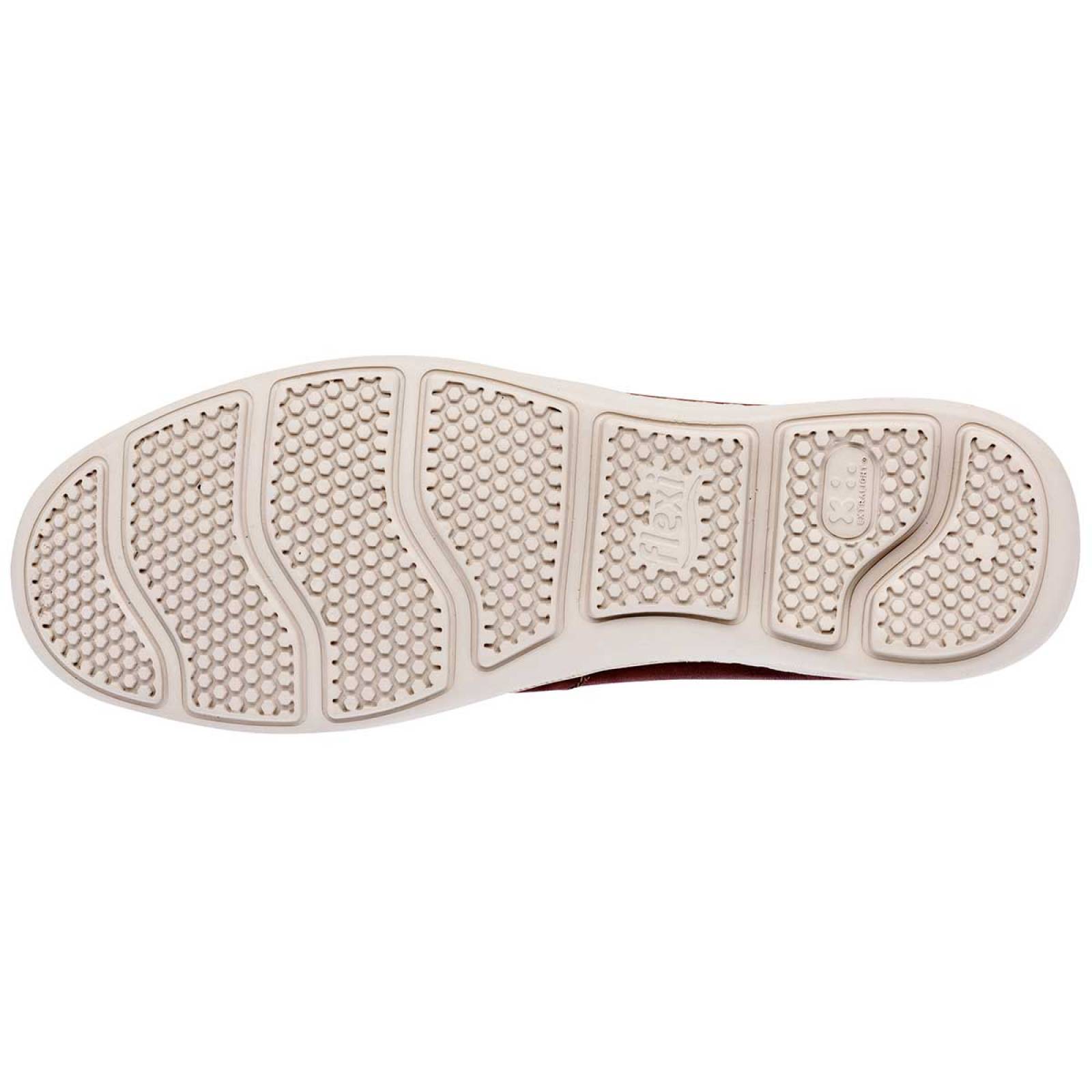 Flexi Zapato casual para hombre camel, codigo 100569-1
