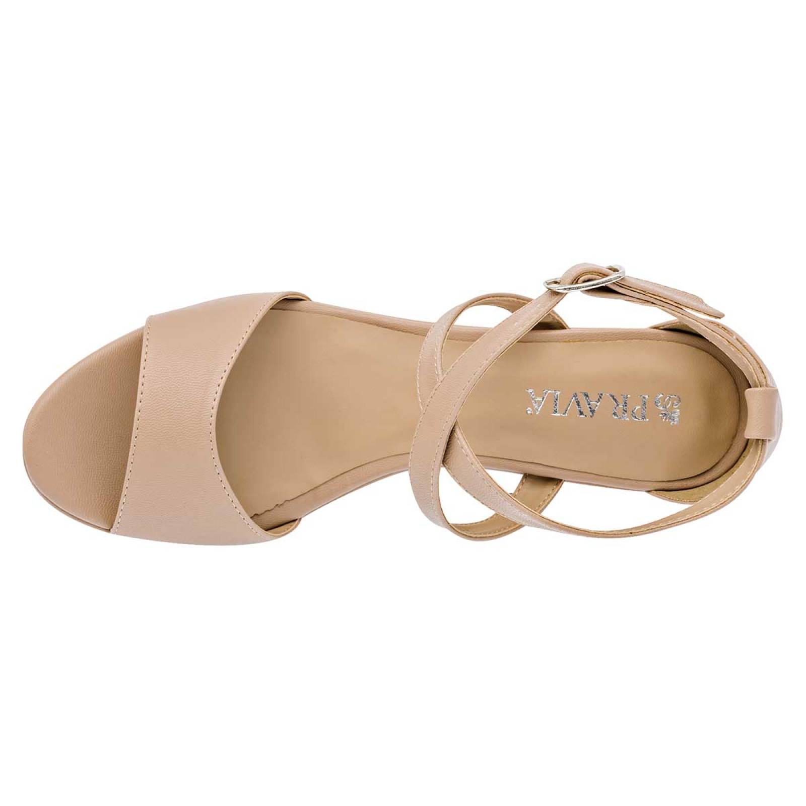 Pravia Zapatos para mujer beige, codigo 101470-1