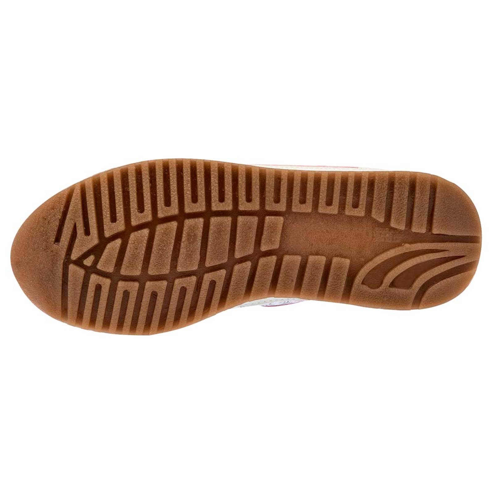 Panam Tenis urbano para mujer blanco rosa, codigo 101922-1