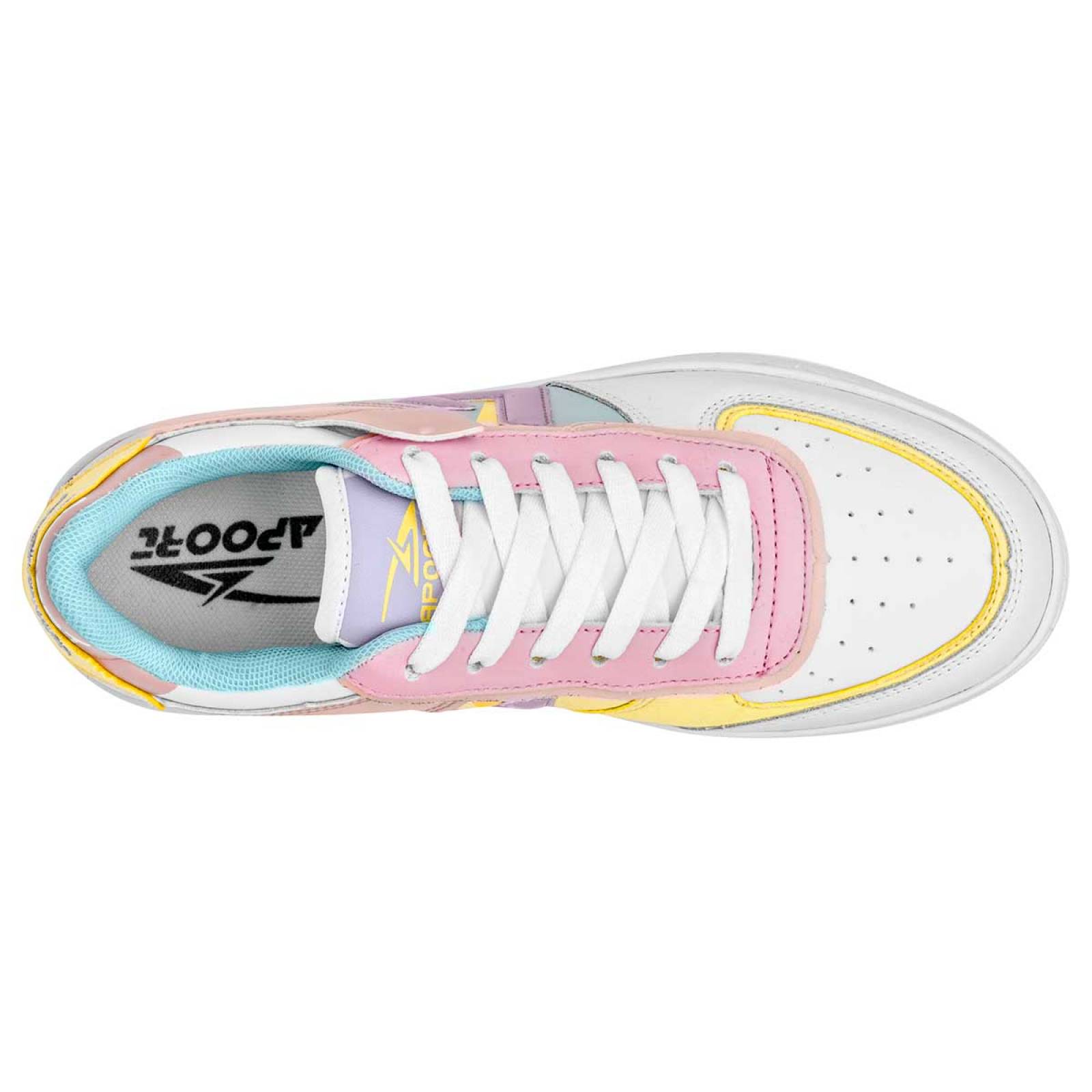 Apoort Tenis urbano para mujer multicolor, codigo 104171-1