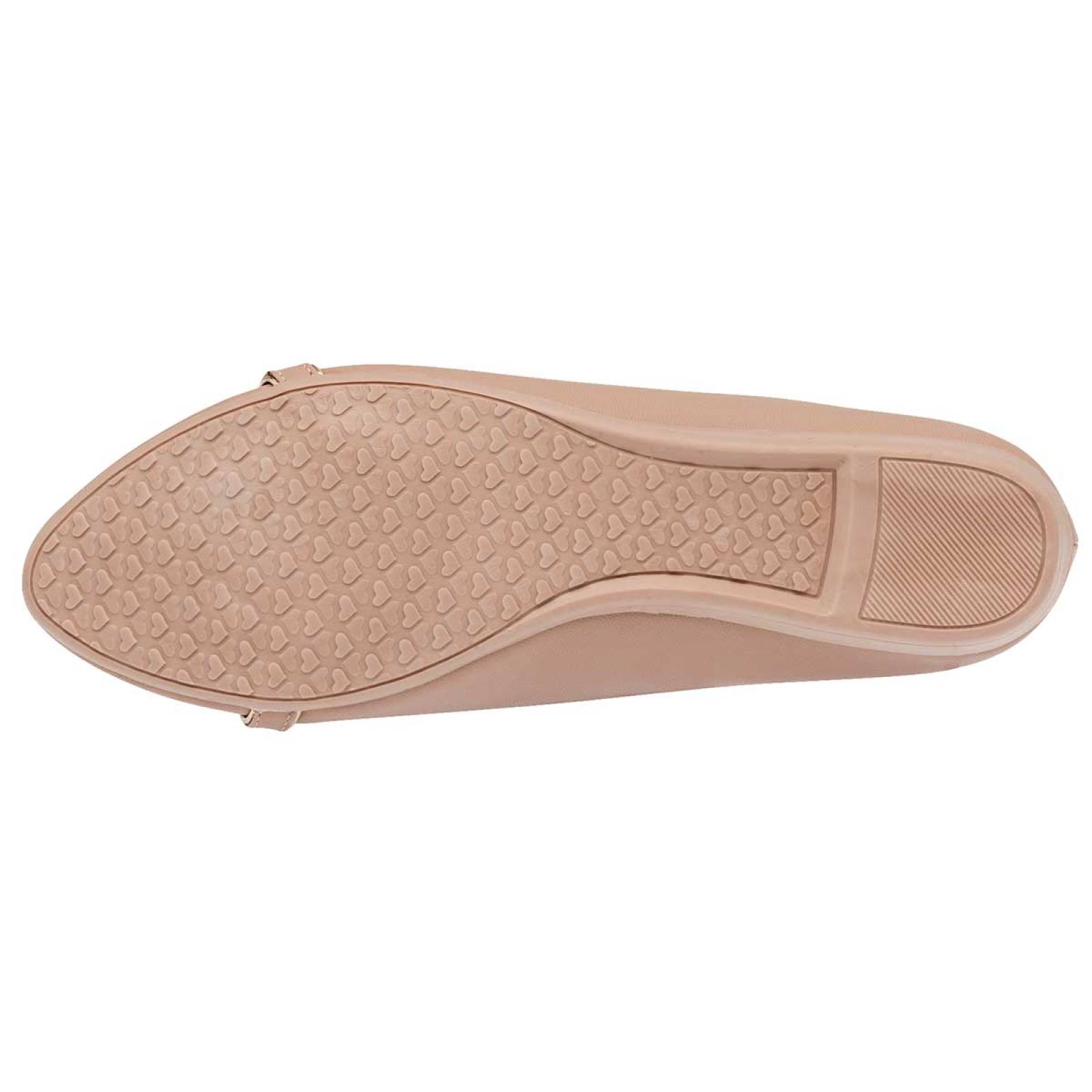 Clasben Balerina para mujer beige, codigo 108401-1