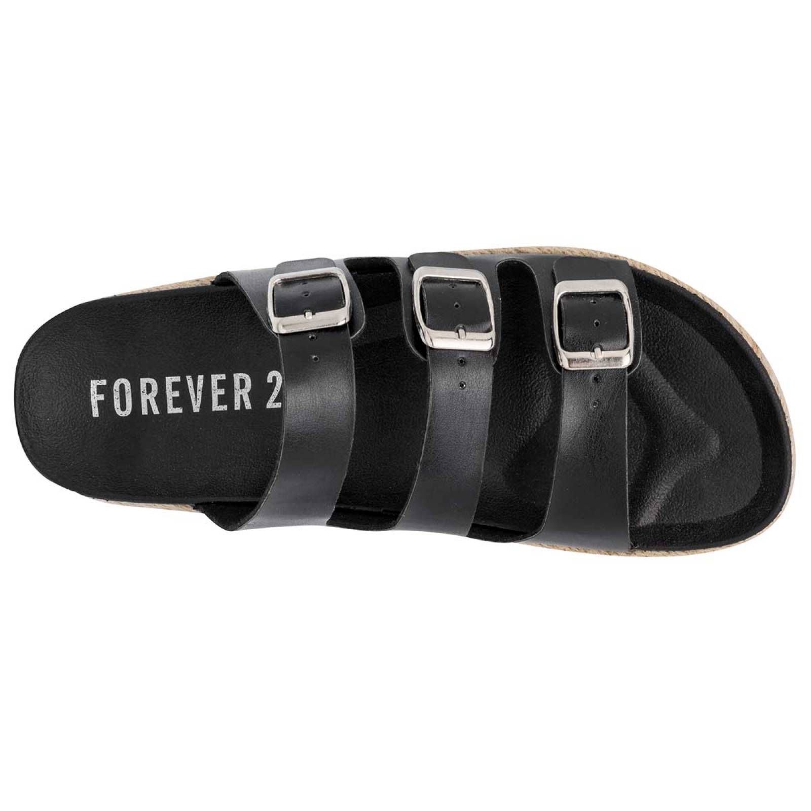 FOREVER 21 Sandalia para mujer negro, codigo 105581-1