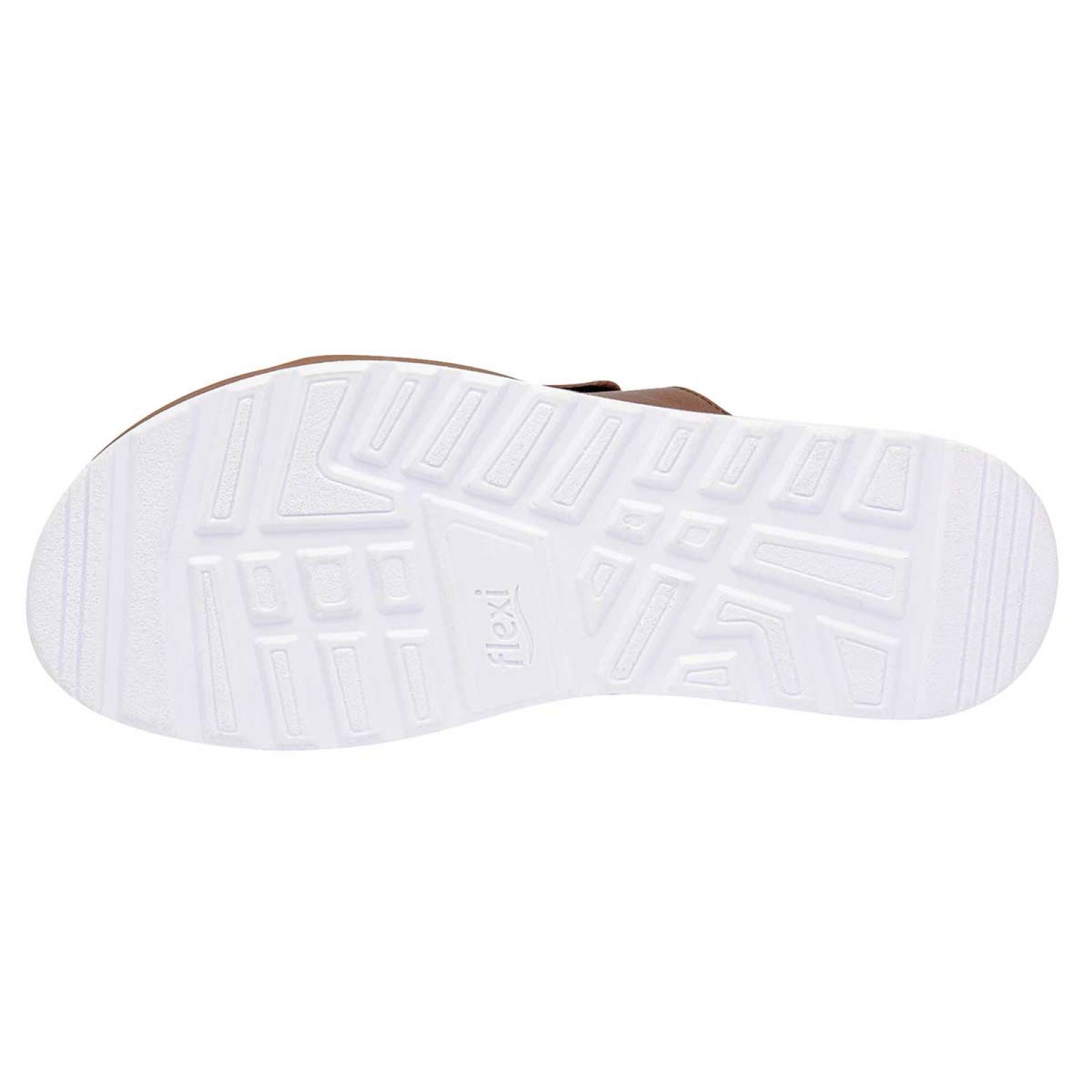 Flexi Sandalia para mujer café, codigo 108634-1