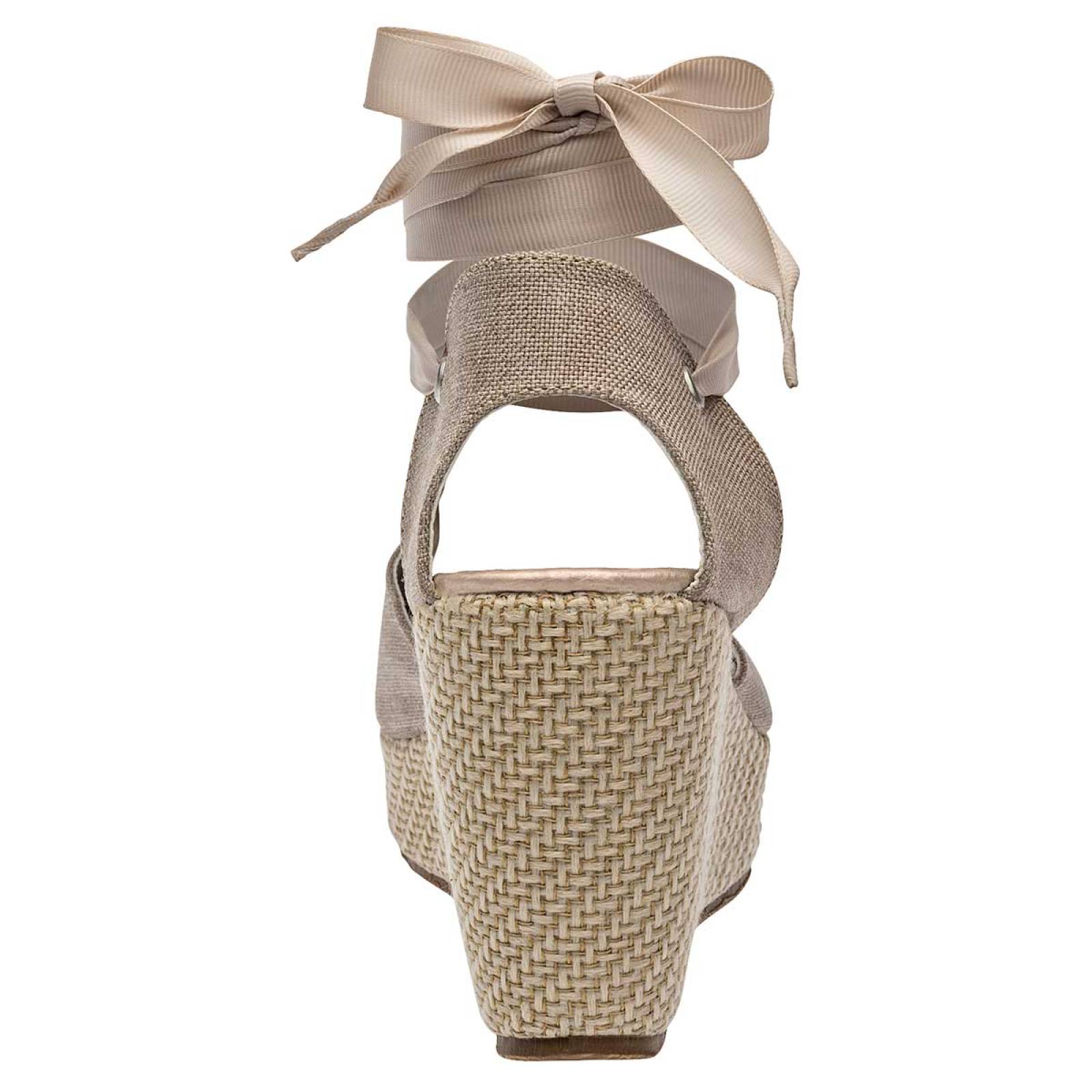 Oro Rosa Zapatos para mujer beige, codigo 109204-1