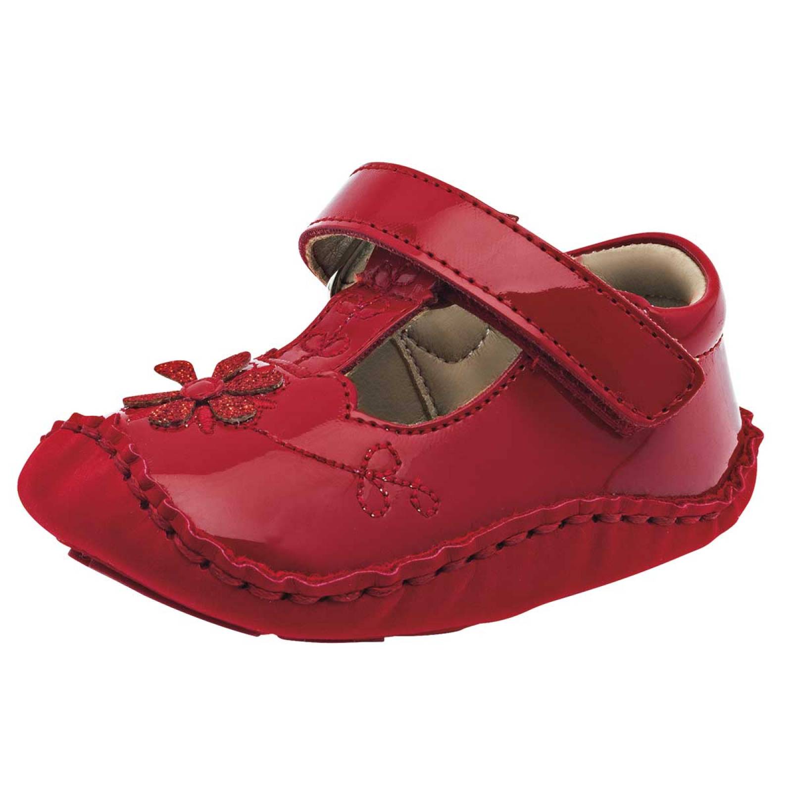 Ensueño Zapatitos para bebé niña rojo, codigo 108528-1