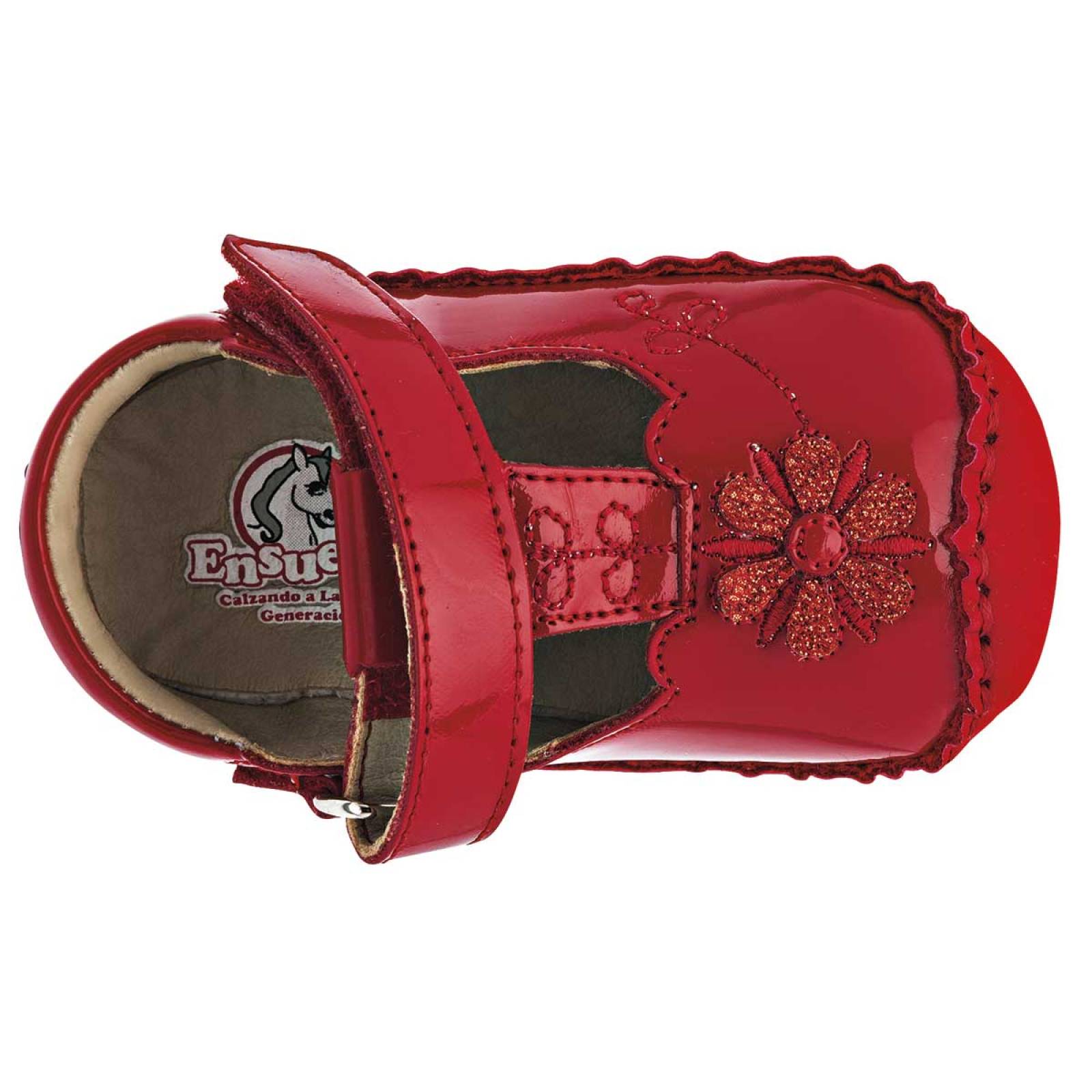 Ensueño Zapatitos para bebé niña rojo, codigo 108528-1