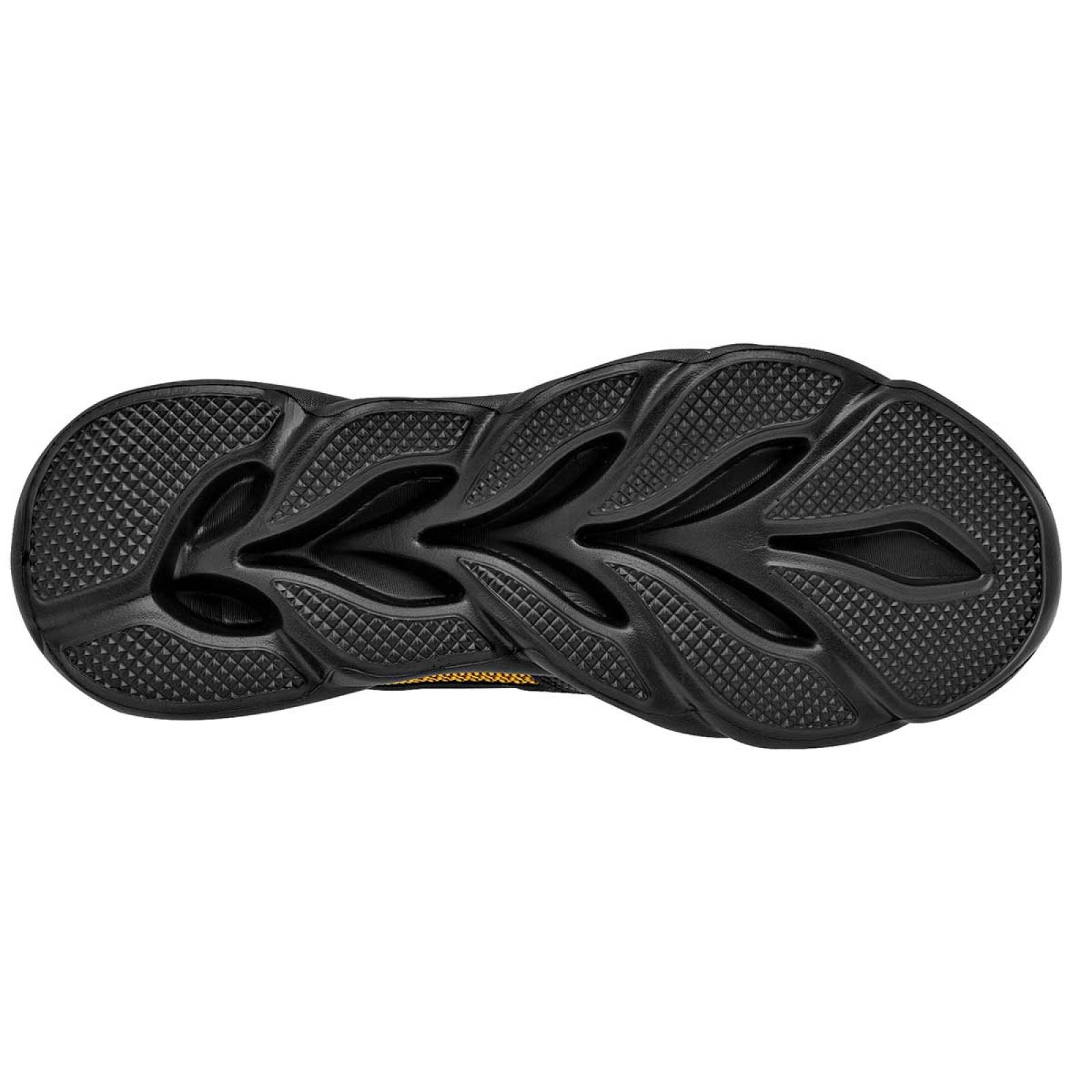 American Tenis deportivo para hombre amarillo negro, codigo 104141-2